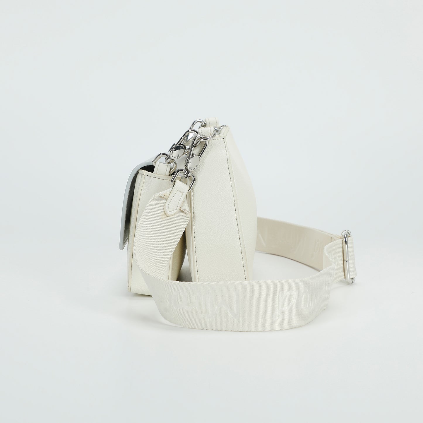 BORSA A TRACOLLA MULTI POCHETTE CON PATTA LAMINATA