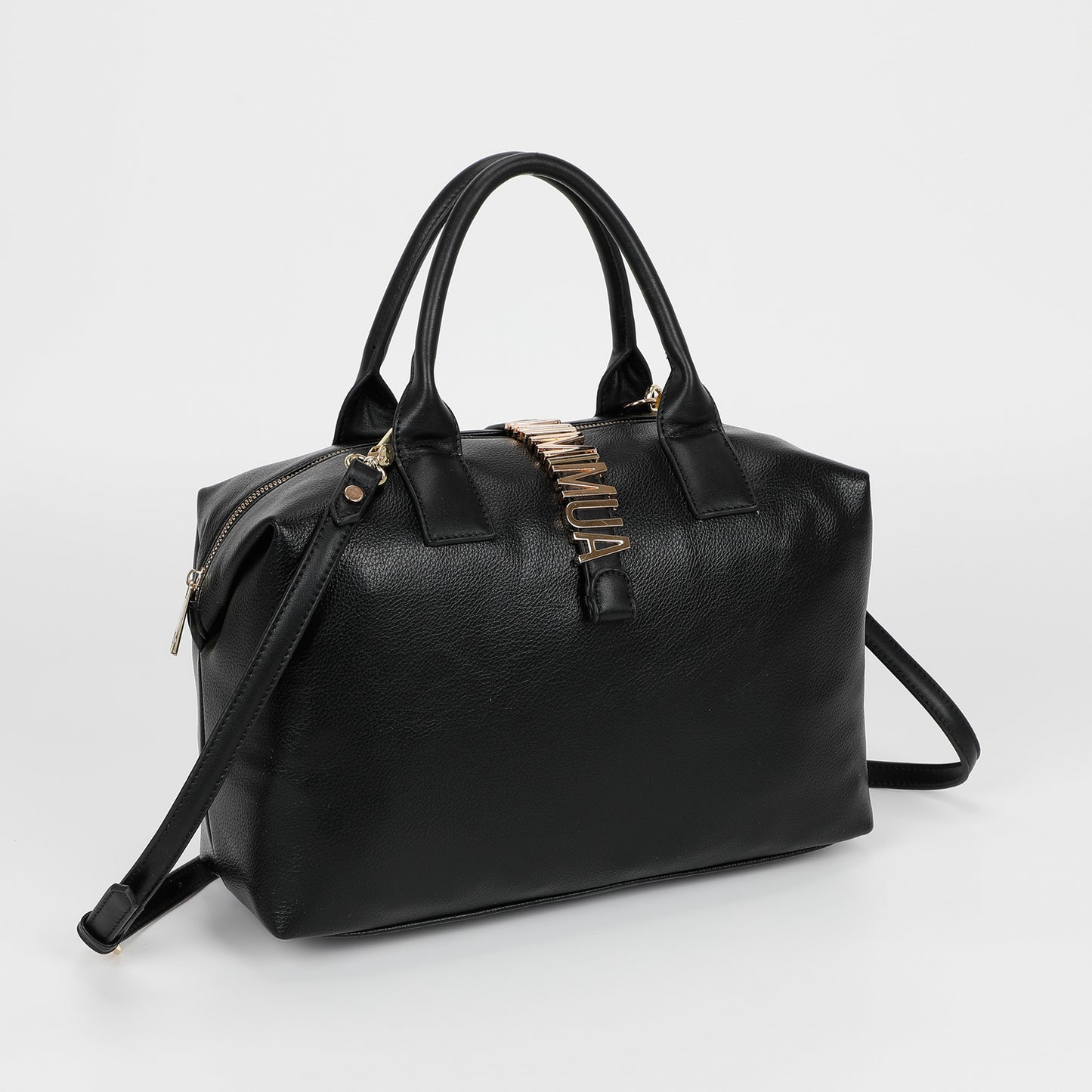 BORSA BAULETTO CON LETTERE MIMI-MUA