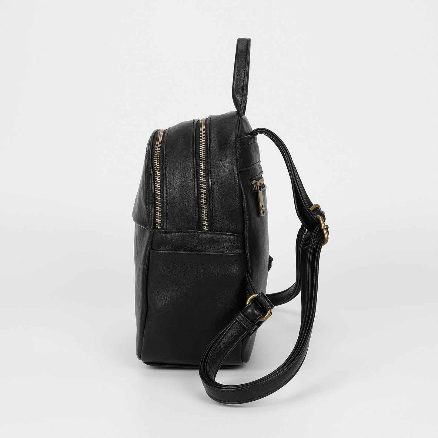 ZAINO CON ACCESSORI IN OTTONE