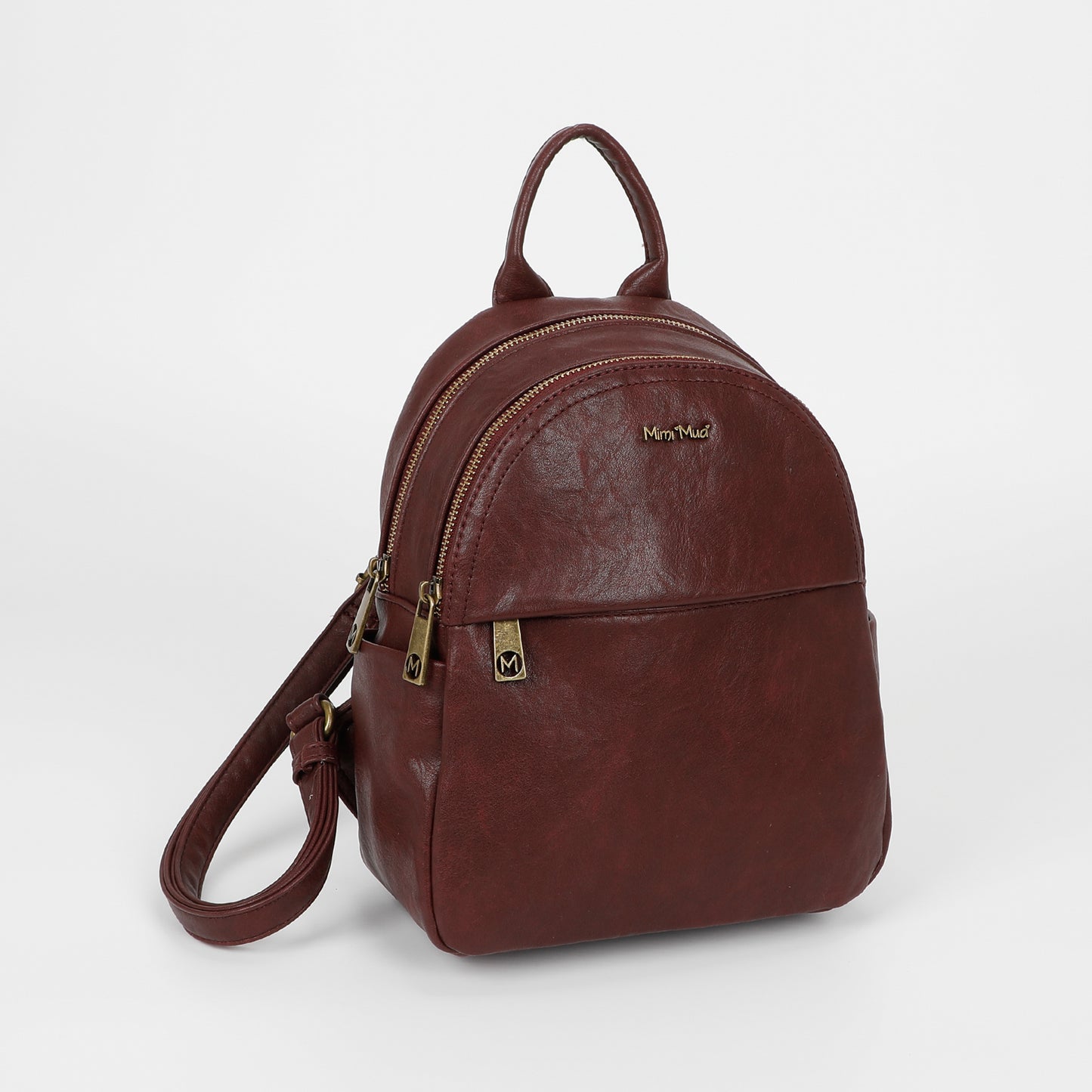 ZAINO CON ACCESSORI IN OTTONE