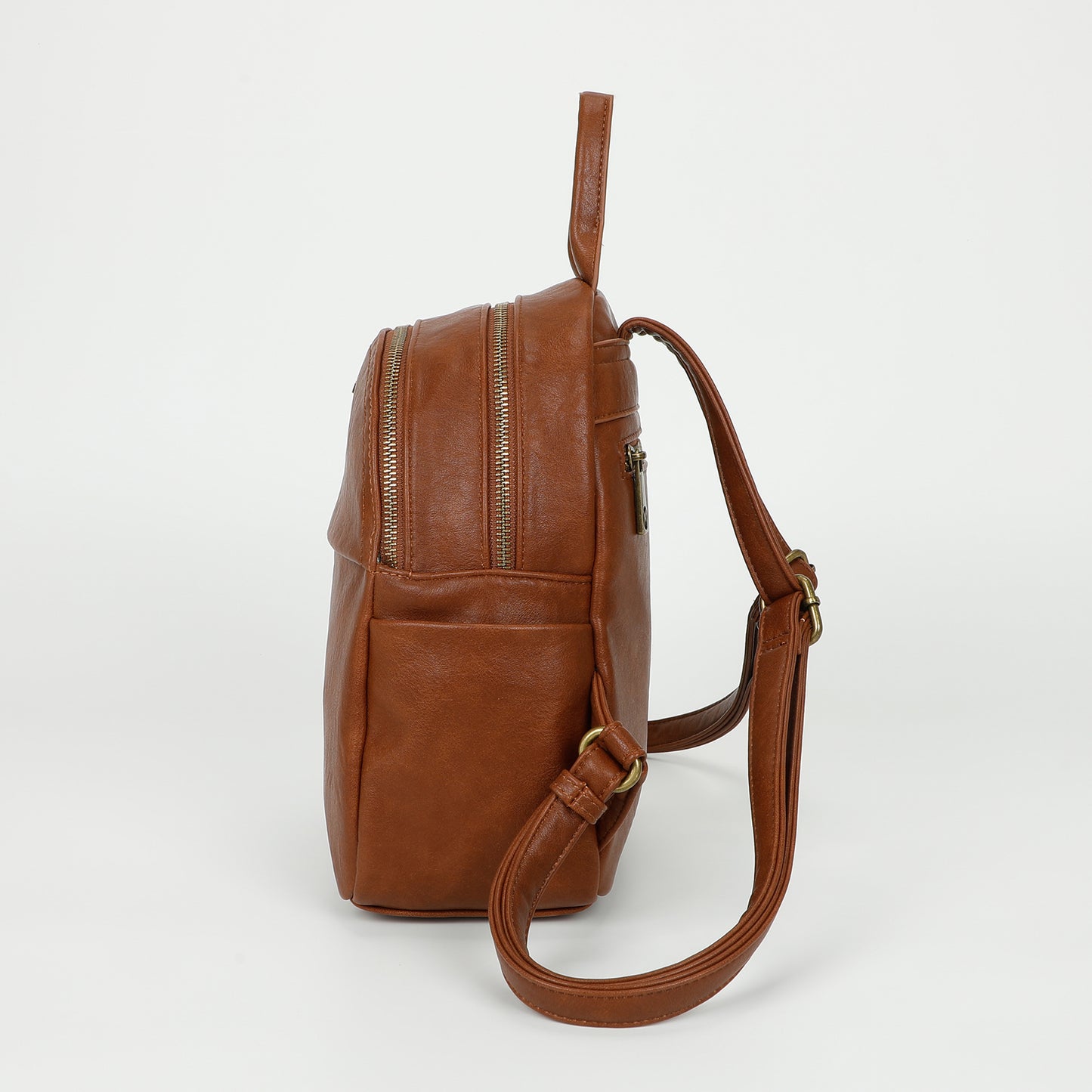 ZAINO CON ACCESSORI IN OTTONE