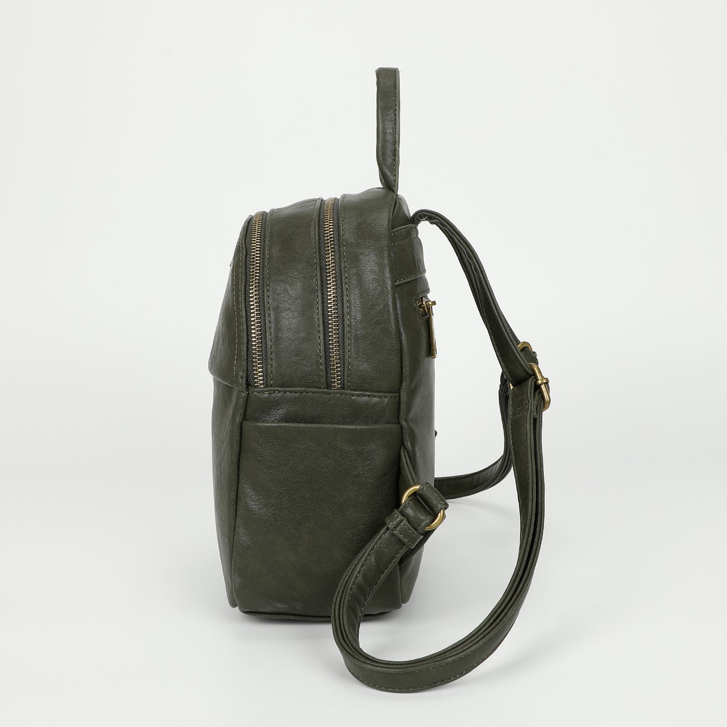 ZAINO CON ACCESSORI IN OTTONE