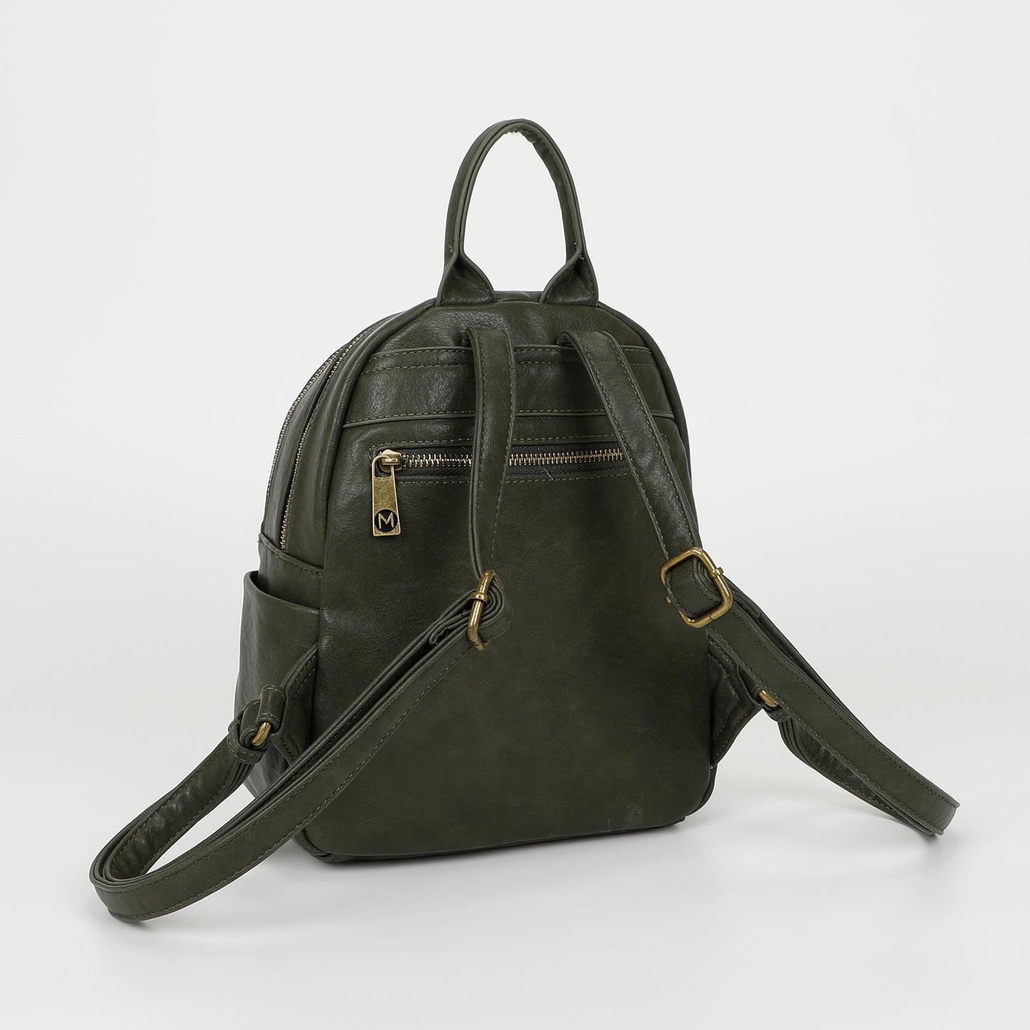 ZAINO CON ACCESSORI IN OTTONE