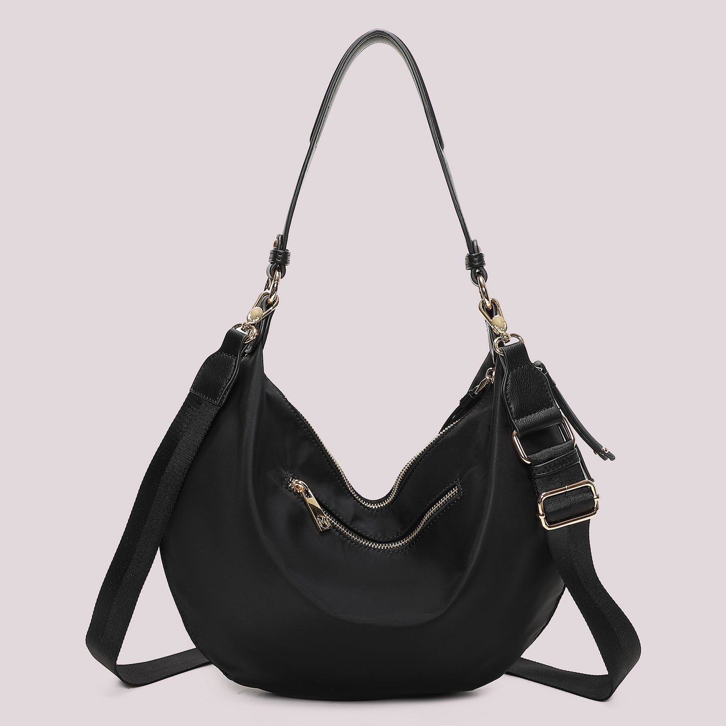 BORSA A SPALLA IN NYLON