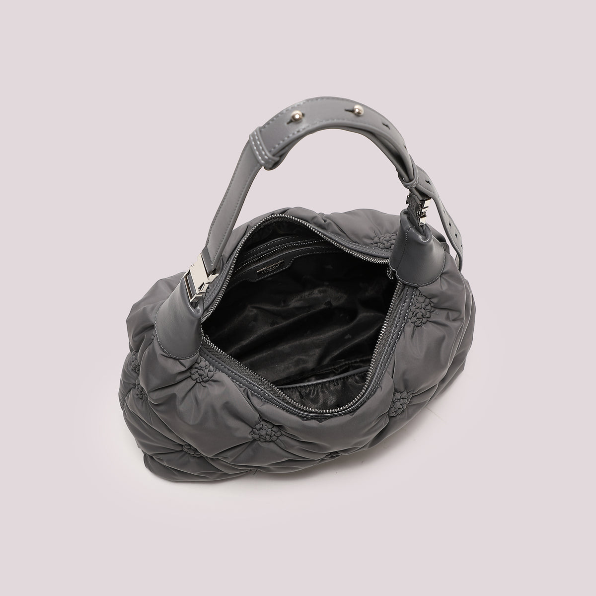 BORSA A BRACCIO EFFETTO PIUMINO