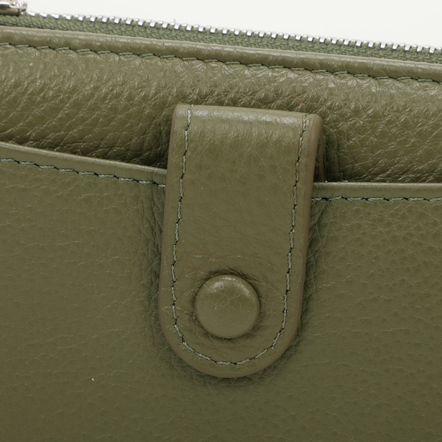 PORTAFOGLIO MEDIO IN PELLE CON ZIP LATERALE