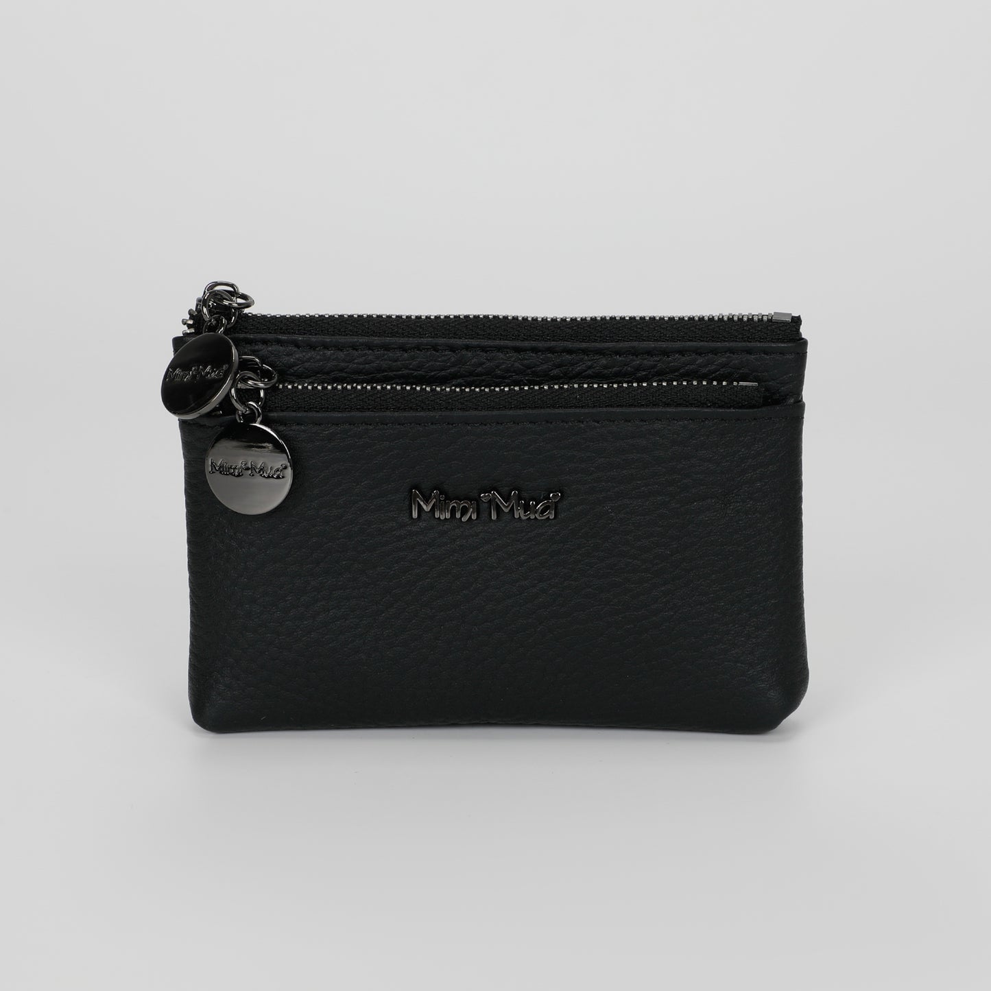 PORTAMONETE IN PELLE CON ZIP