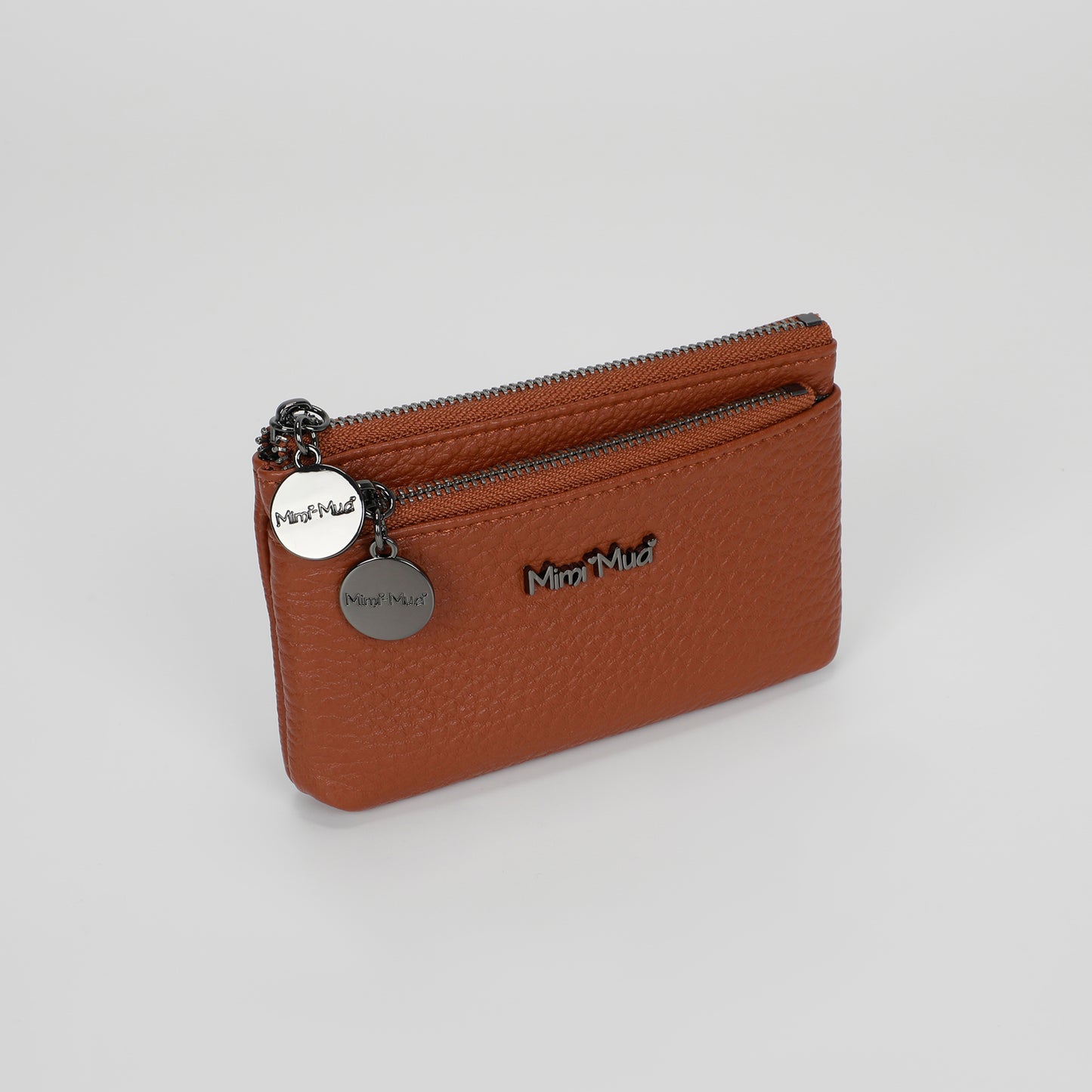 PORTAMONETE IN PELLE CON ZIP