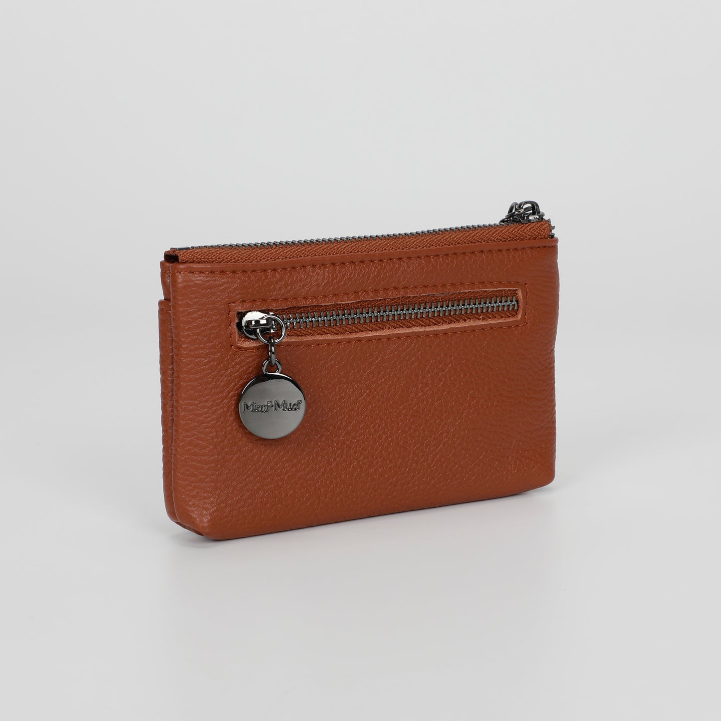 PORTAMONETE IN PELLE CON ZIP