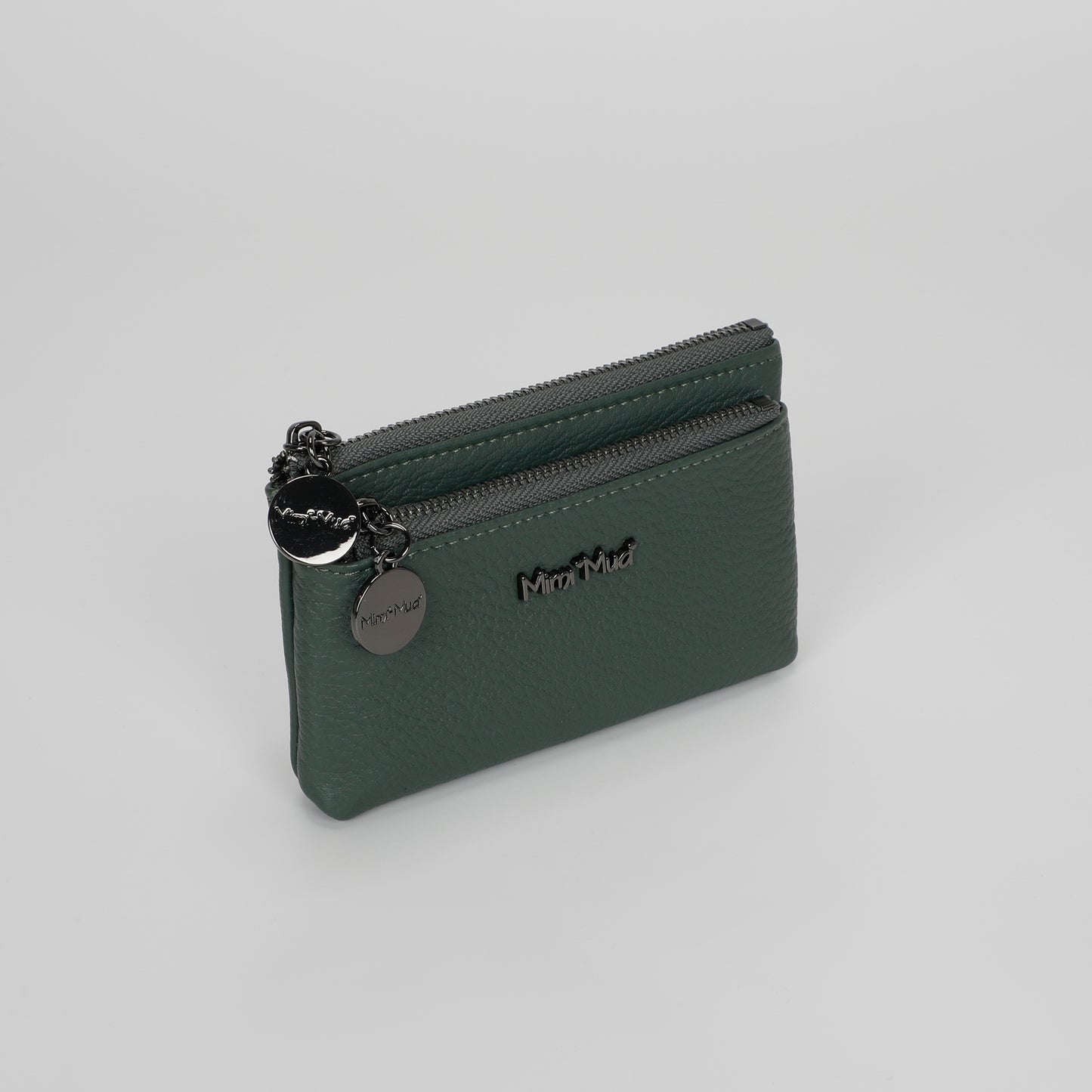 PORTAMONETE IN PELLE CON ZIP