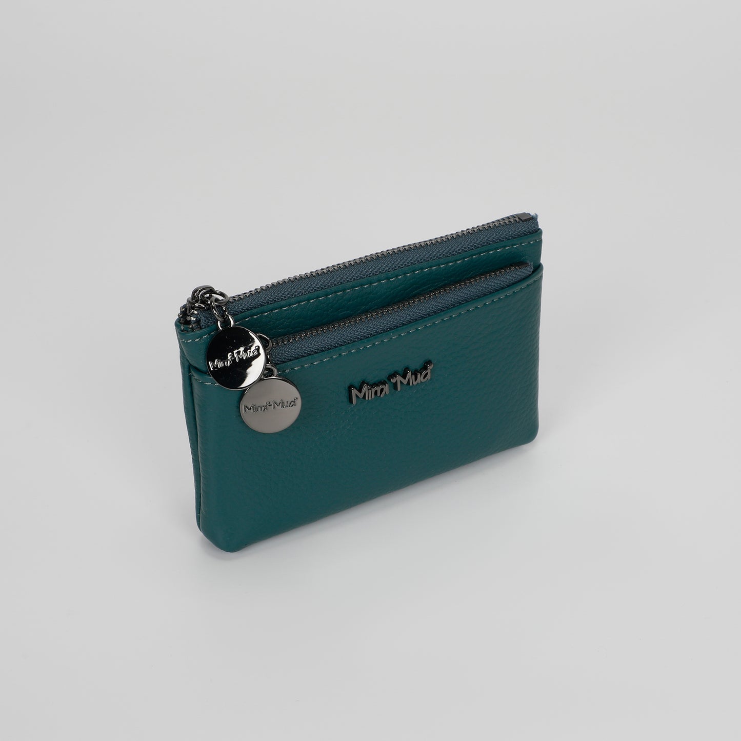 PORTAMONETE IN PELLE CON ZIP