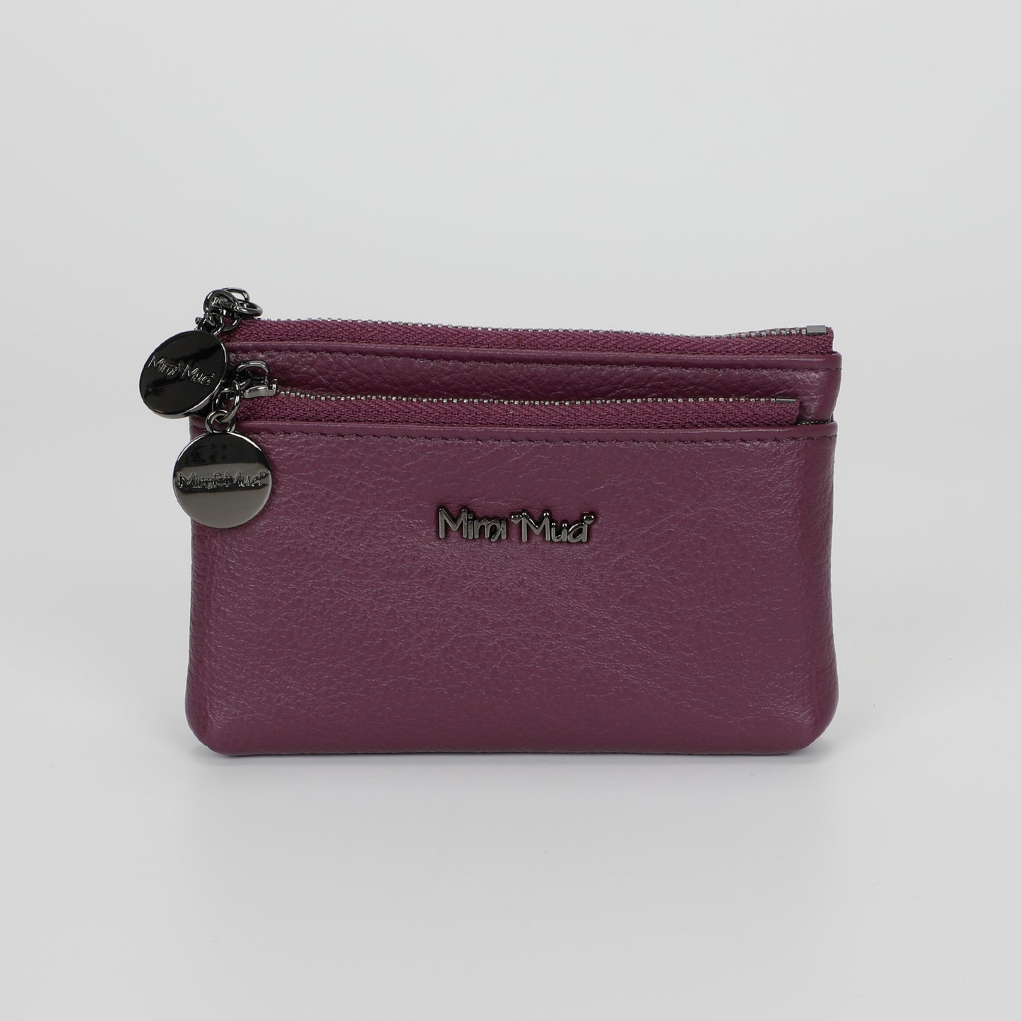 PORTAMONETE IN PELLE CON ZIP