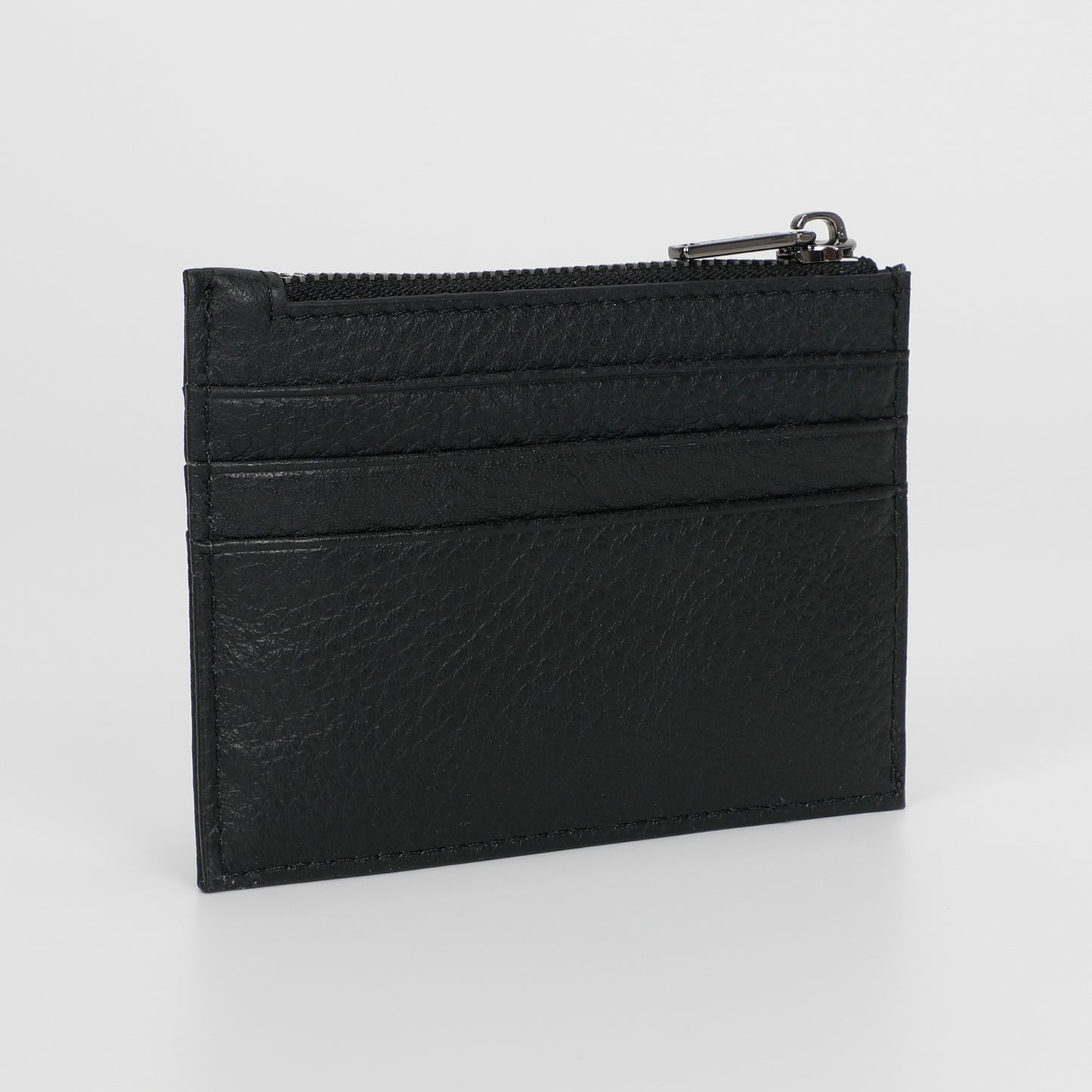 PORTACARTE IN PELLE CON ZIP