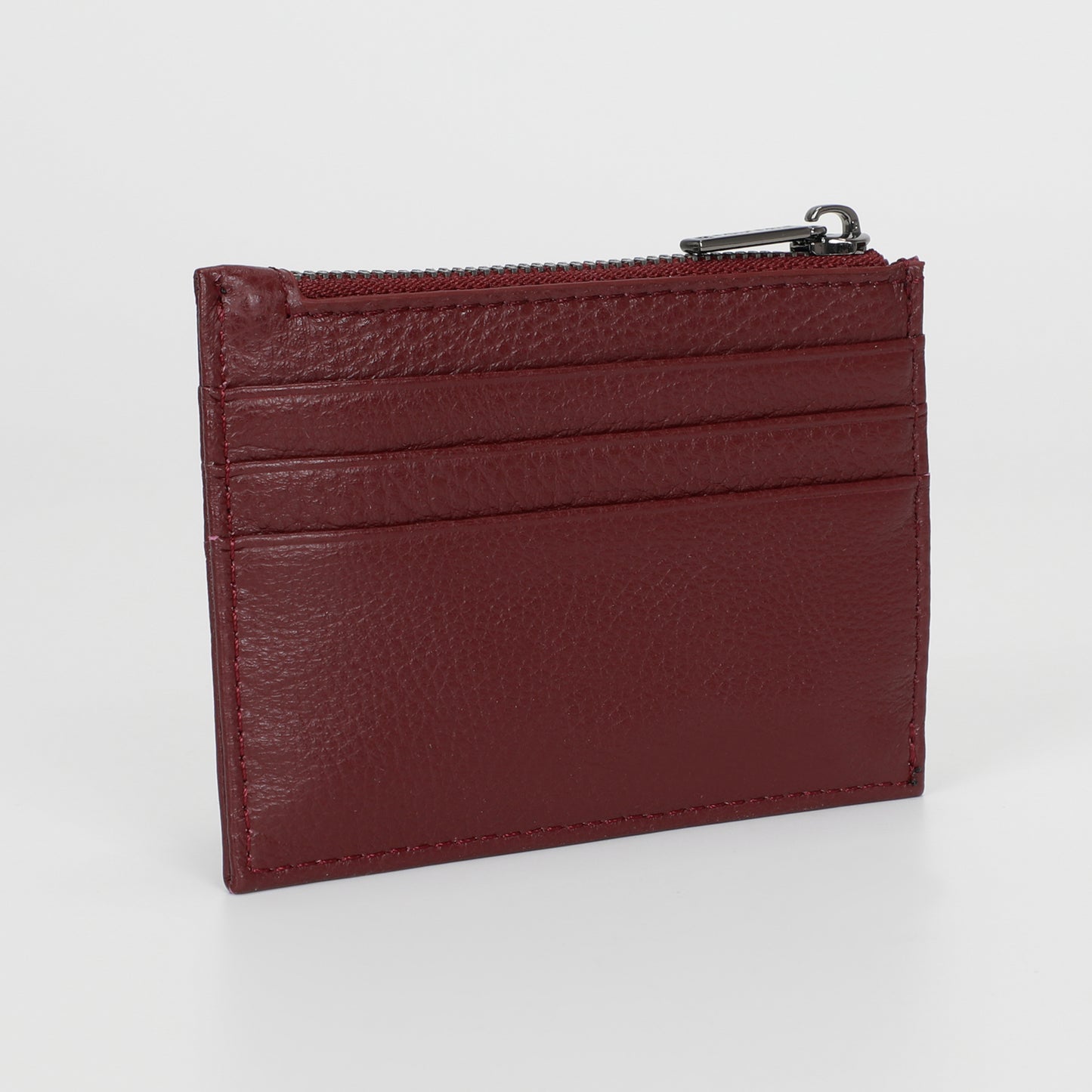 PORTACARTE IN PELLE CON ZIP