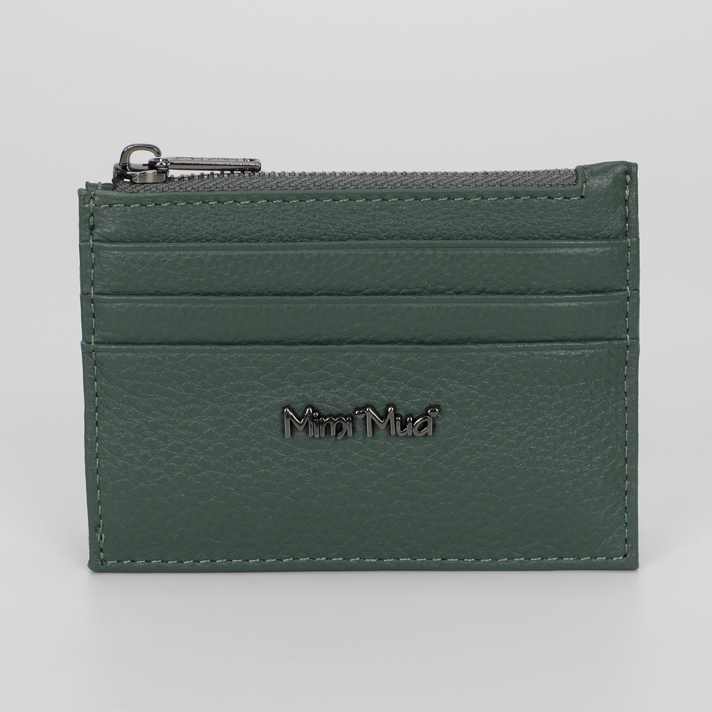 PORTACARTE IN PELLE CON ZIP