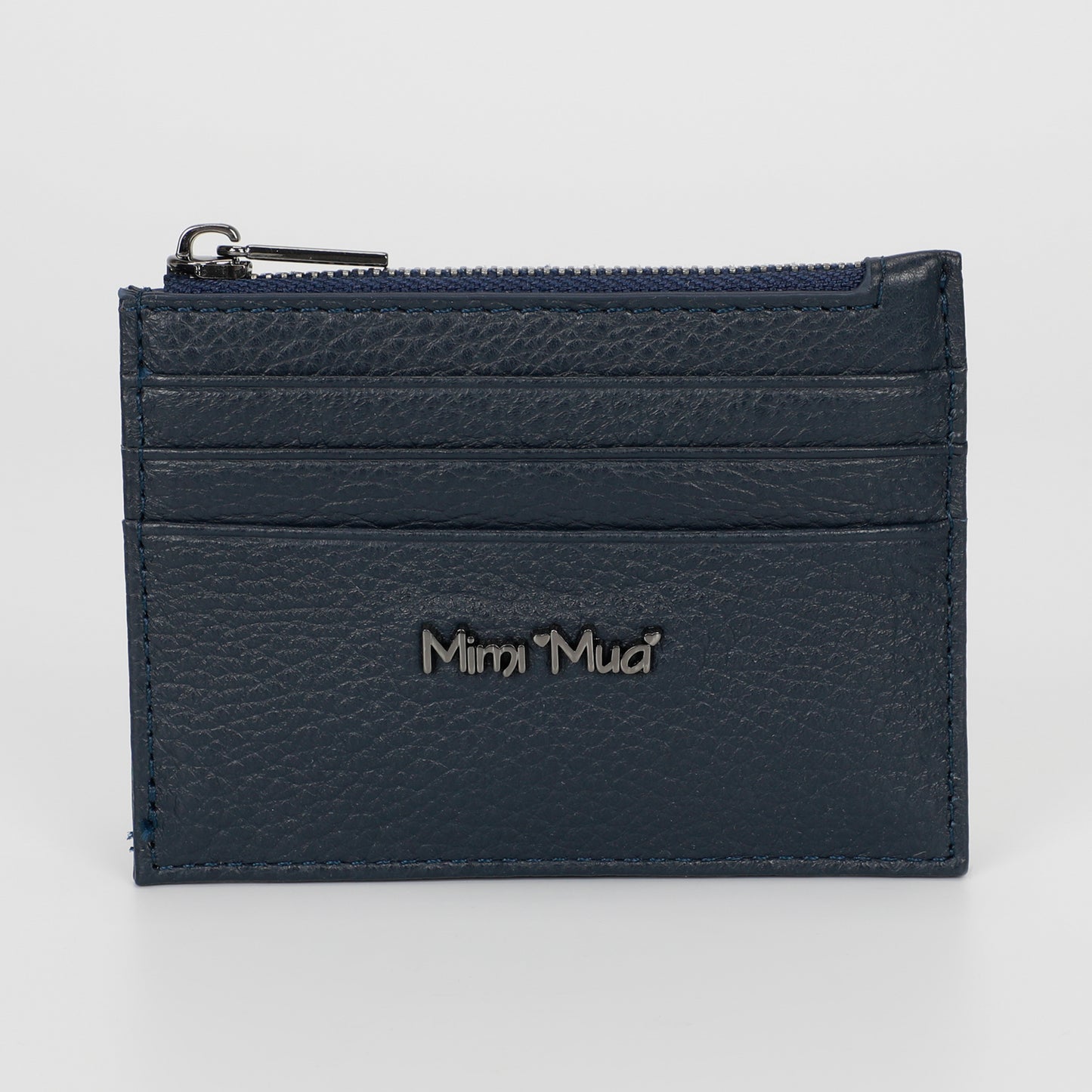 PORTACARTE IN PELLE CON ZIP