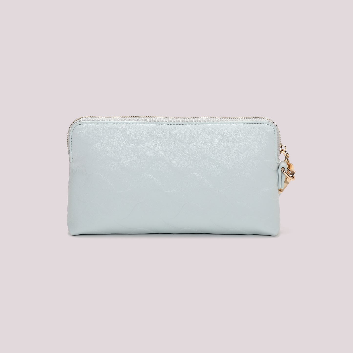 PORTAFOGLIO A BUSTA CON MOTIVO AD ONDA