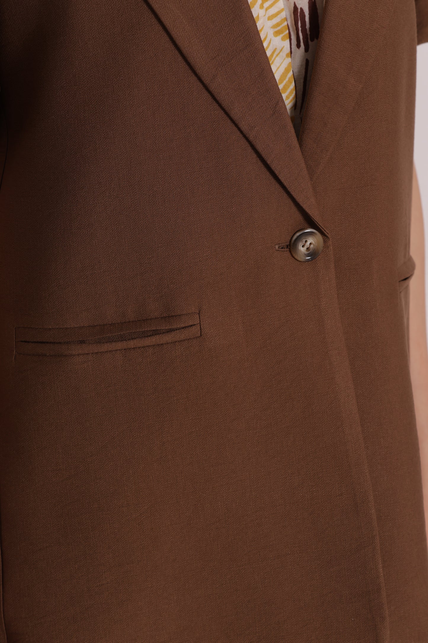 GIACCA BASIC MANICHE CORTE VISCOSA NYLON