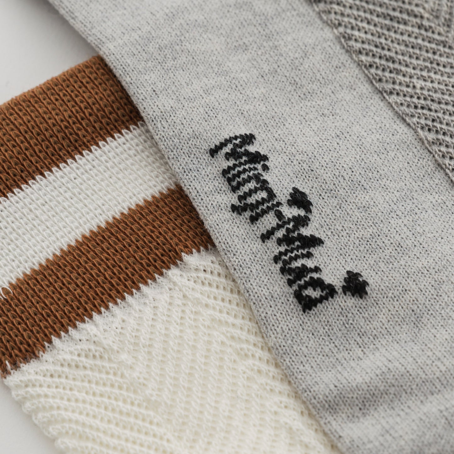 CALZINI PANNA RIGHE BEIGE