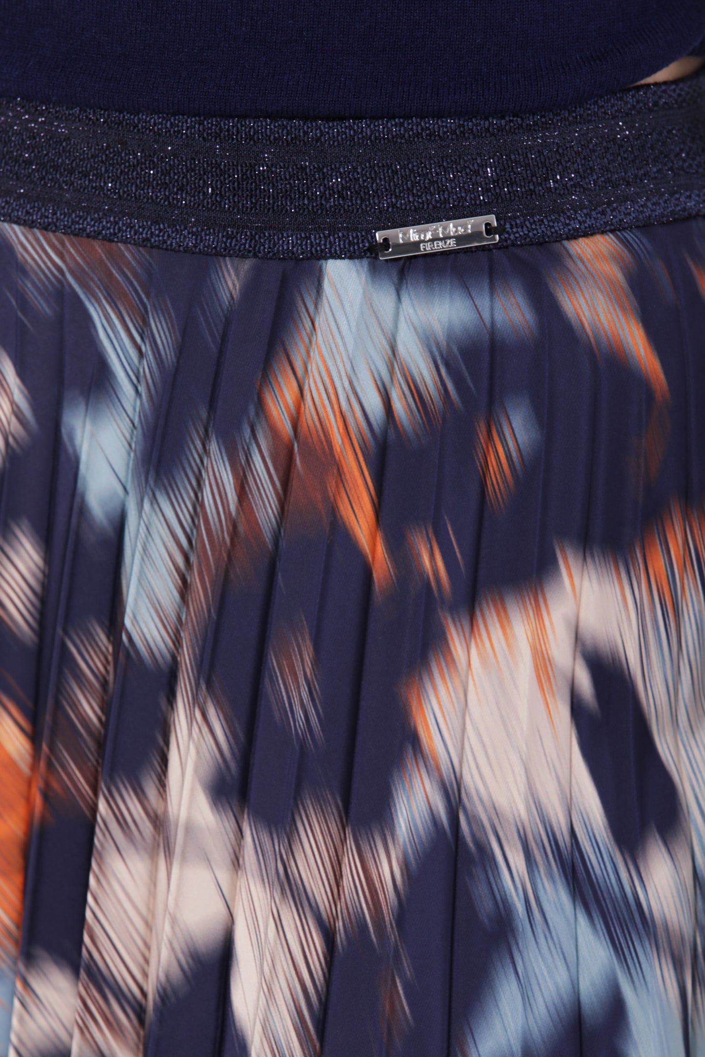 GONNA LONGUETTE PLISSETTATA FANTASIA CHINE'