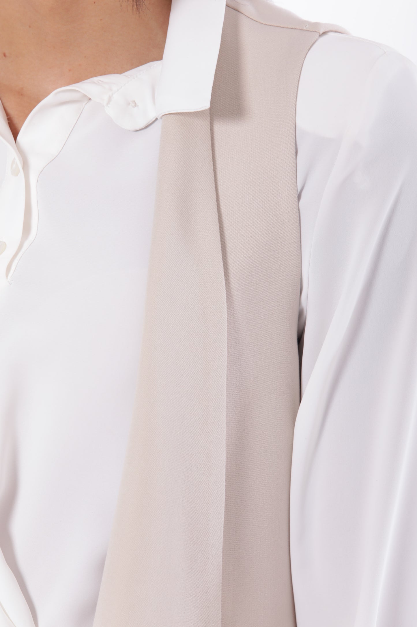 GILET LUNGO IN POLYVISCOSA