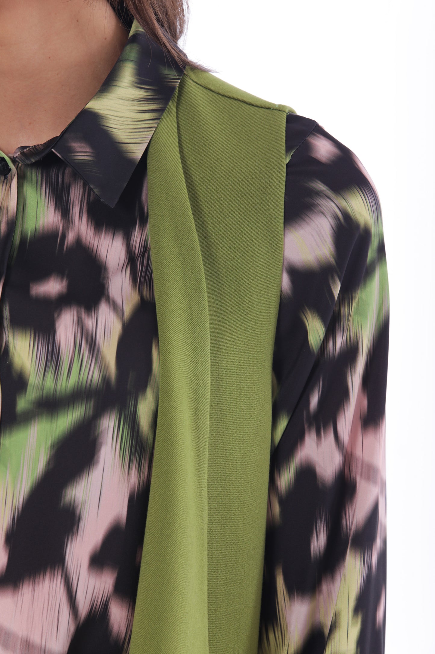 GILET LUNGO IN POLYVISCOSA