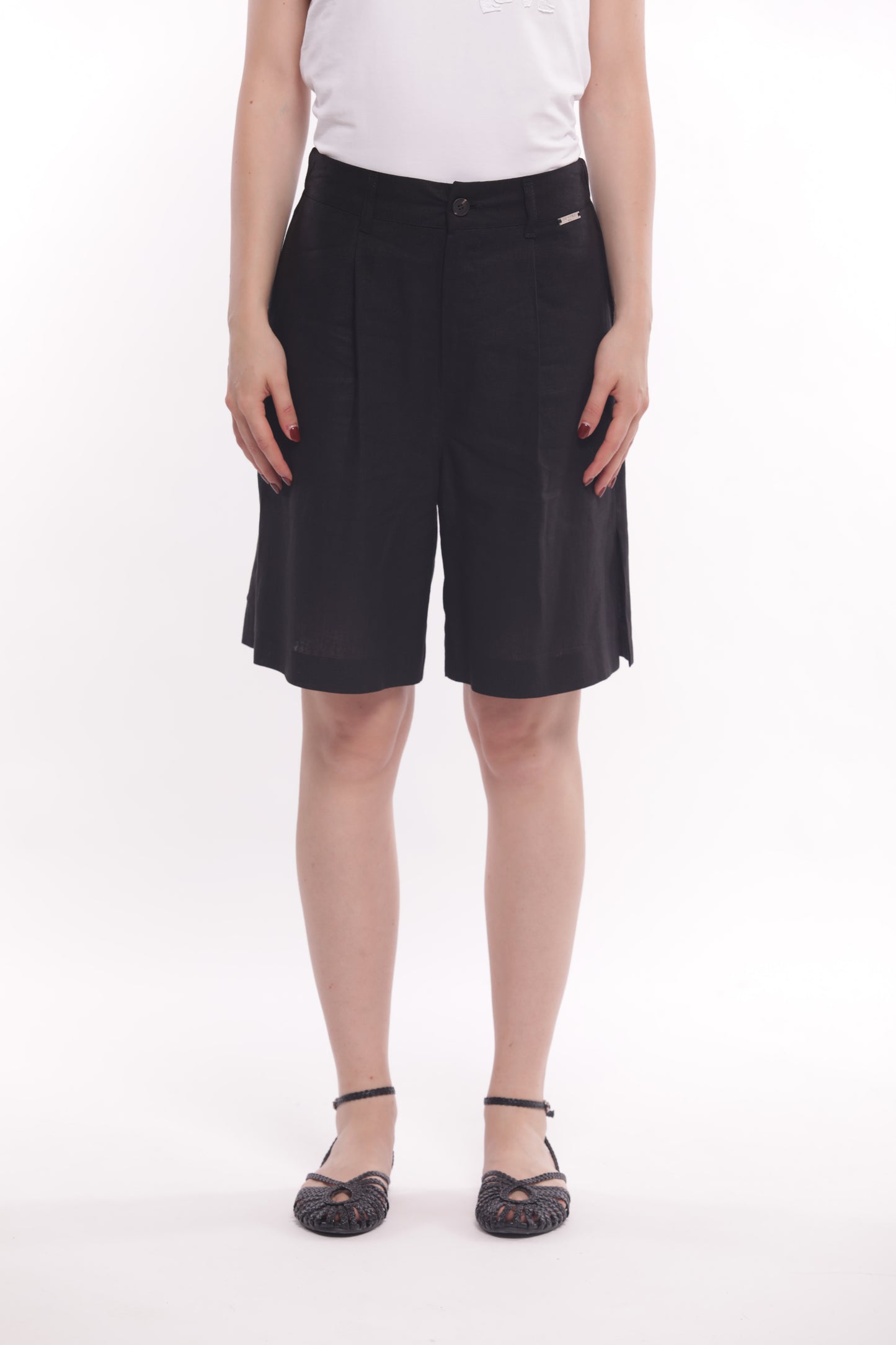 PANTALONE BERMUDA GESSATO