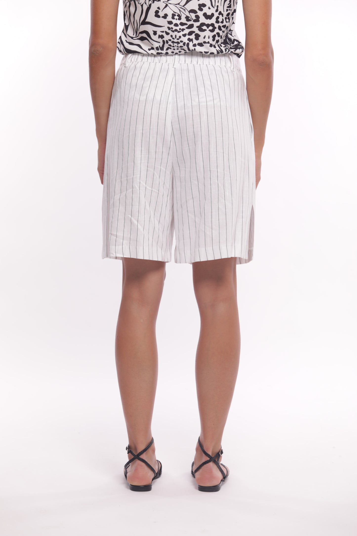 PANTALONE BERMUDA GESSATO