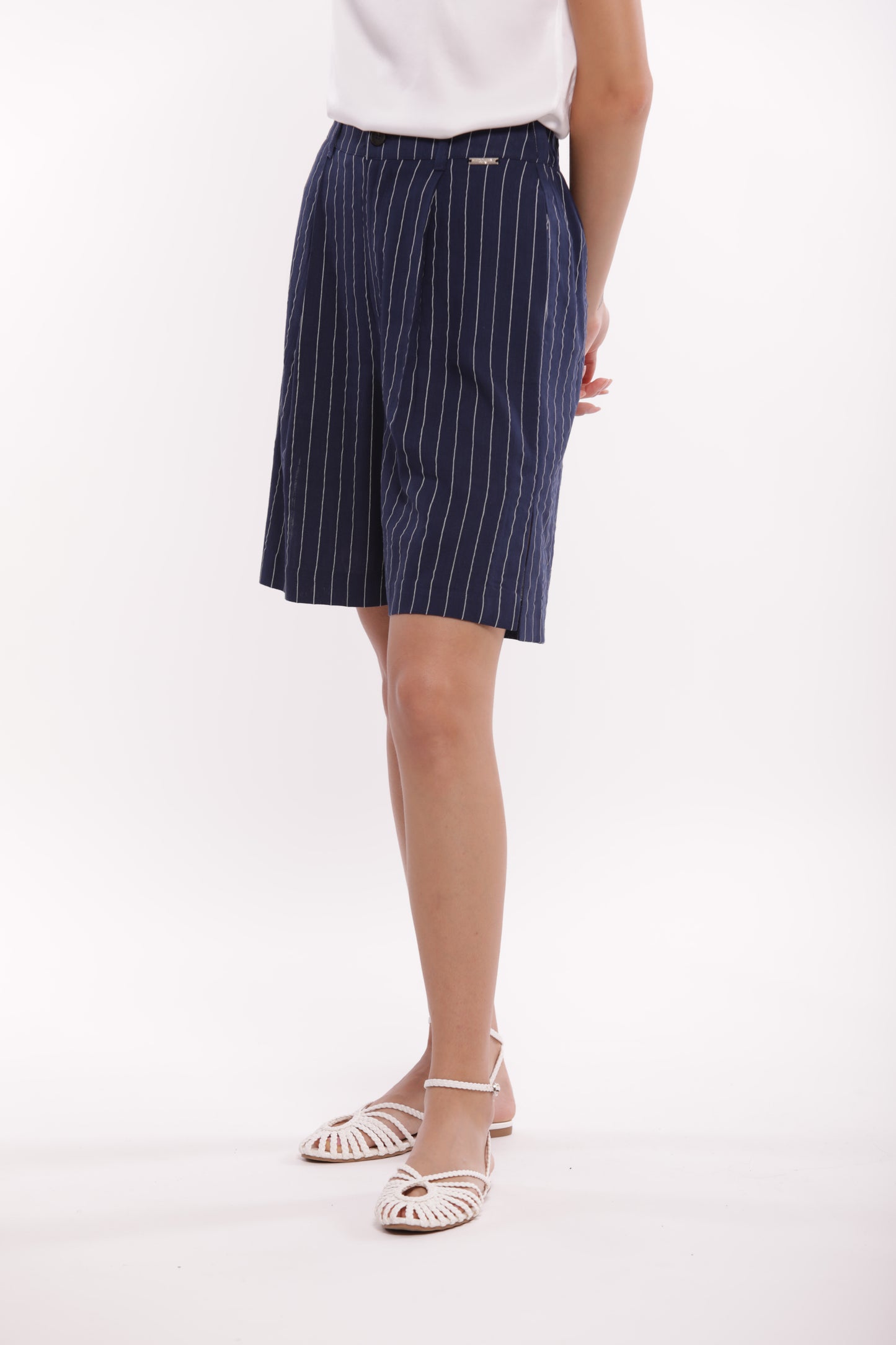 PANTALONE BERMUDA GESSATO