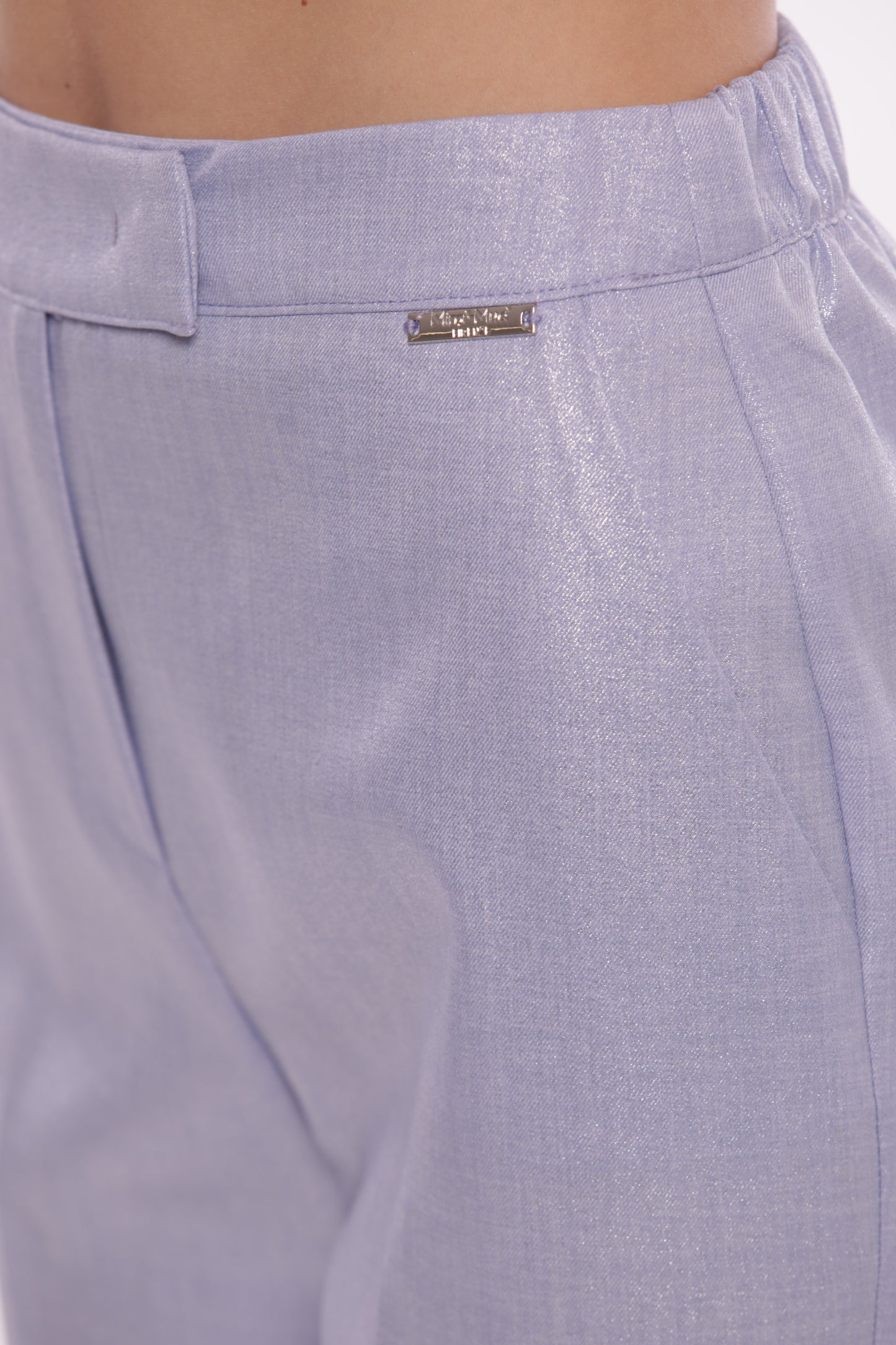 PANTALONE FLARE LAMINATO