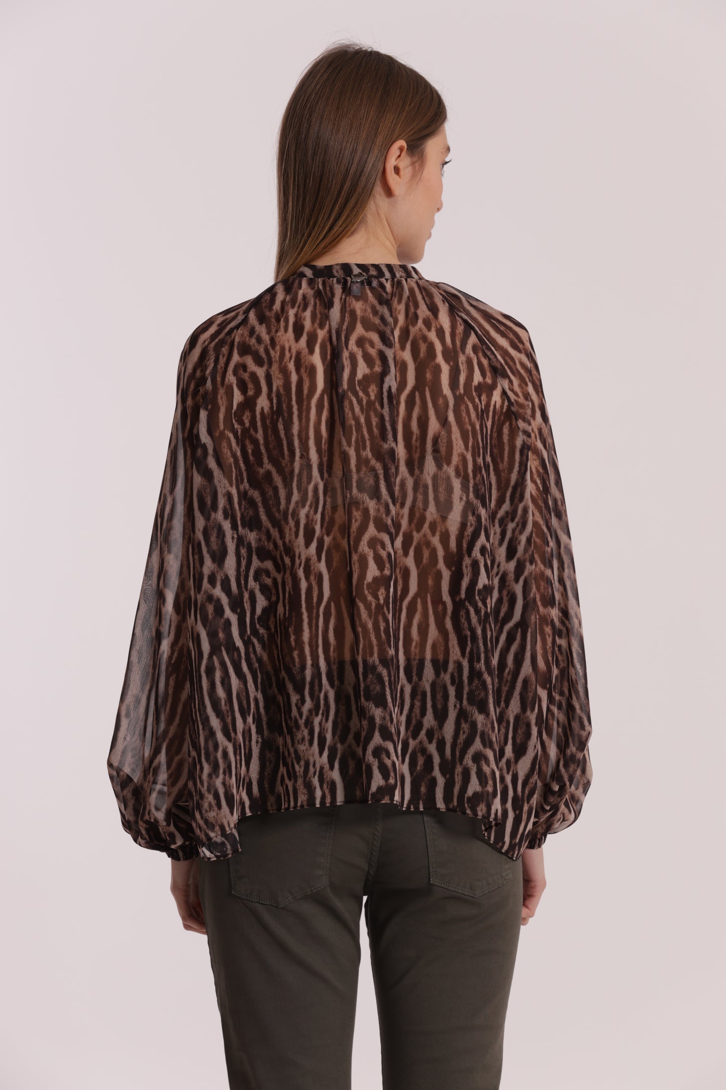 CAMICIA OVER FANTASIA ANIMALIER