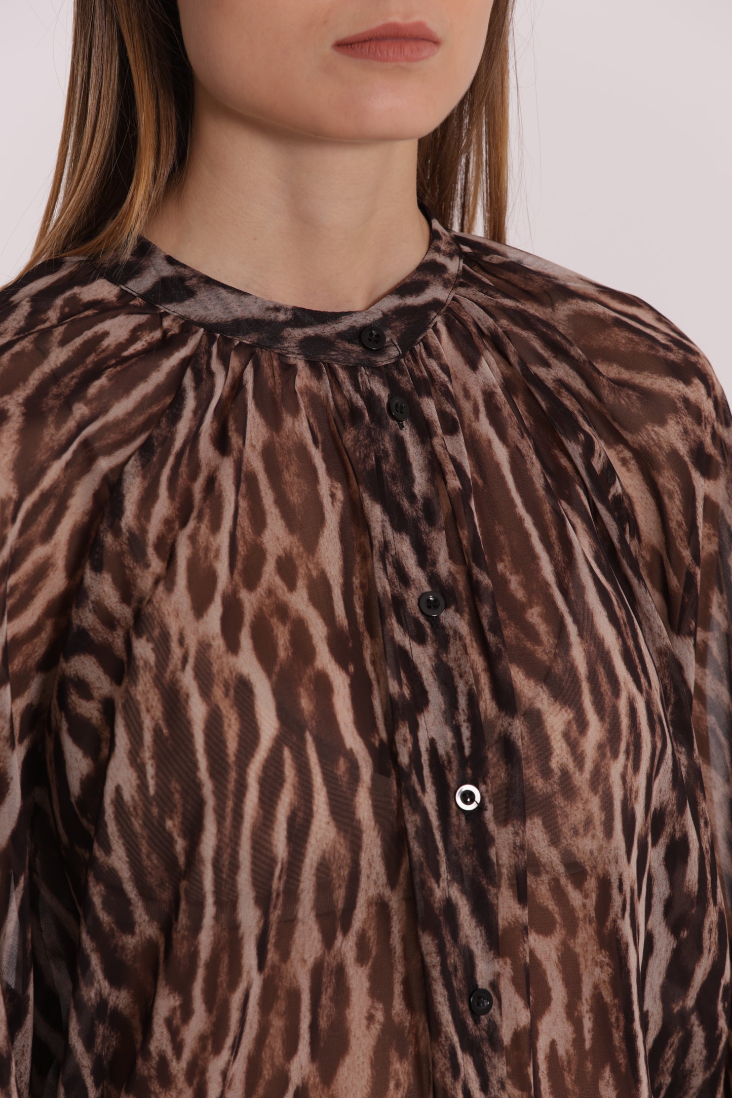 CAMICIA OVER FANTASIA ANIMALIER