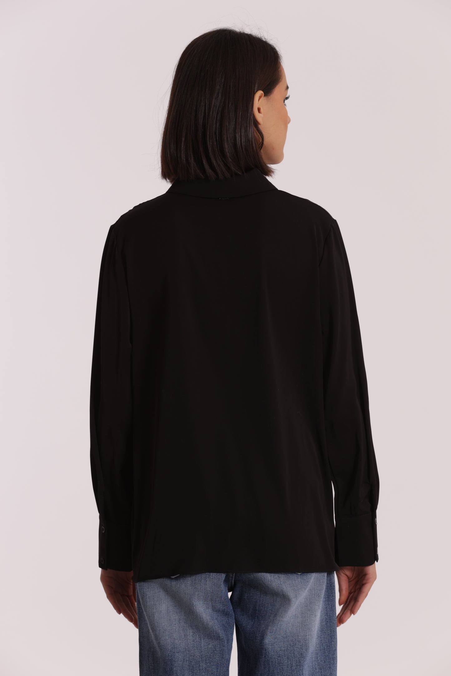CAMICIA CON TASCHINO BICOLOR