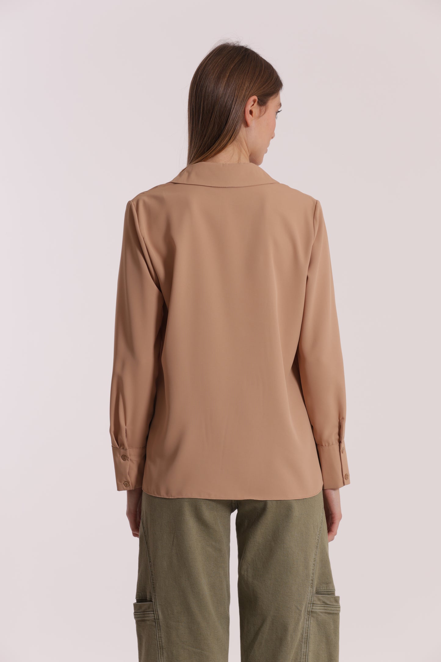 CAMICIA CON TASCHINO BICOLOR