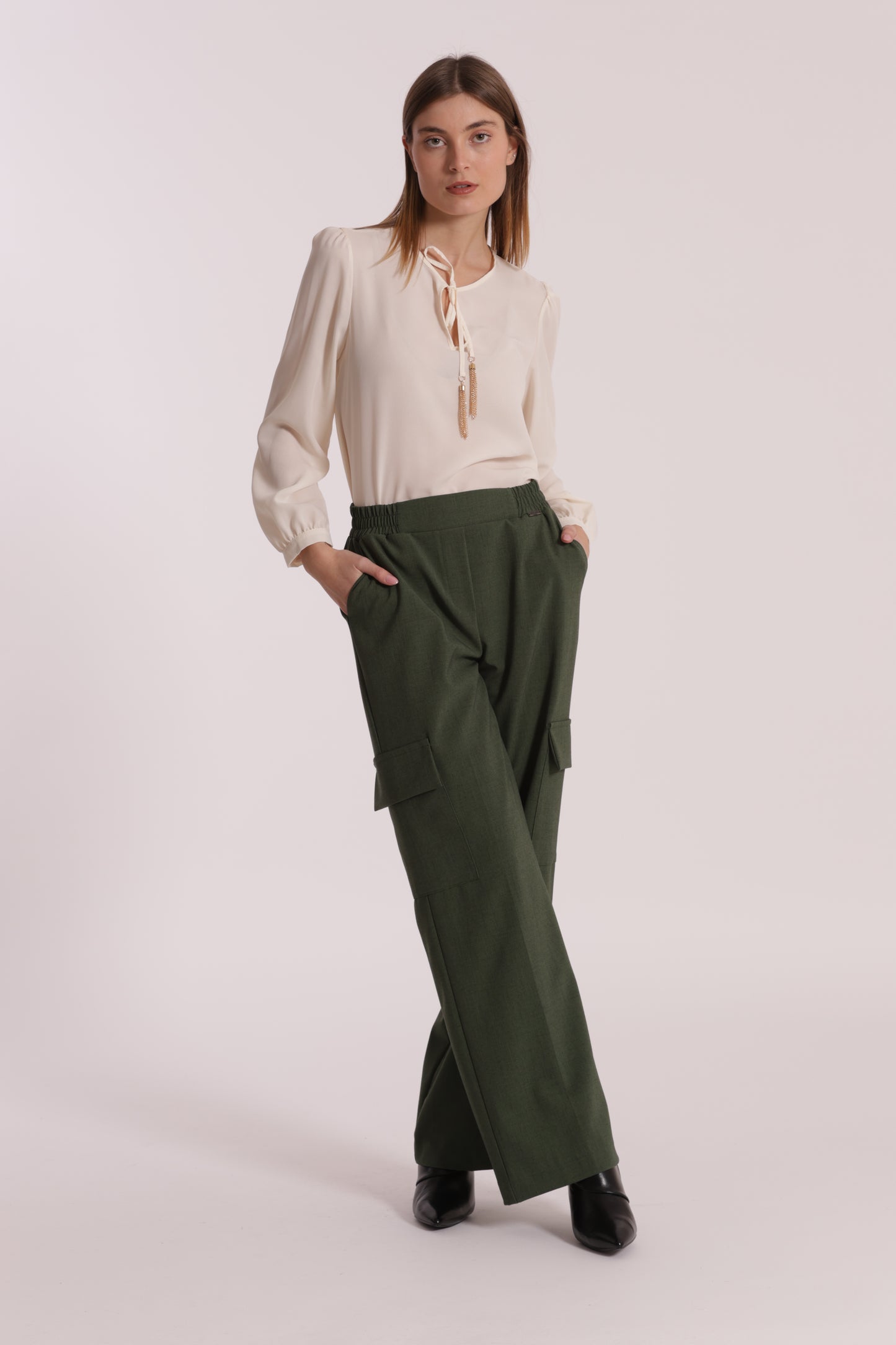 BLUSA CON FIOCCO