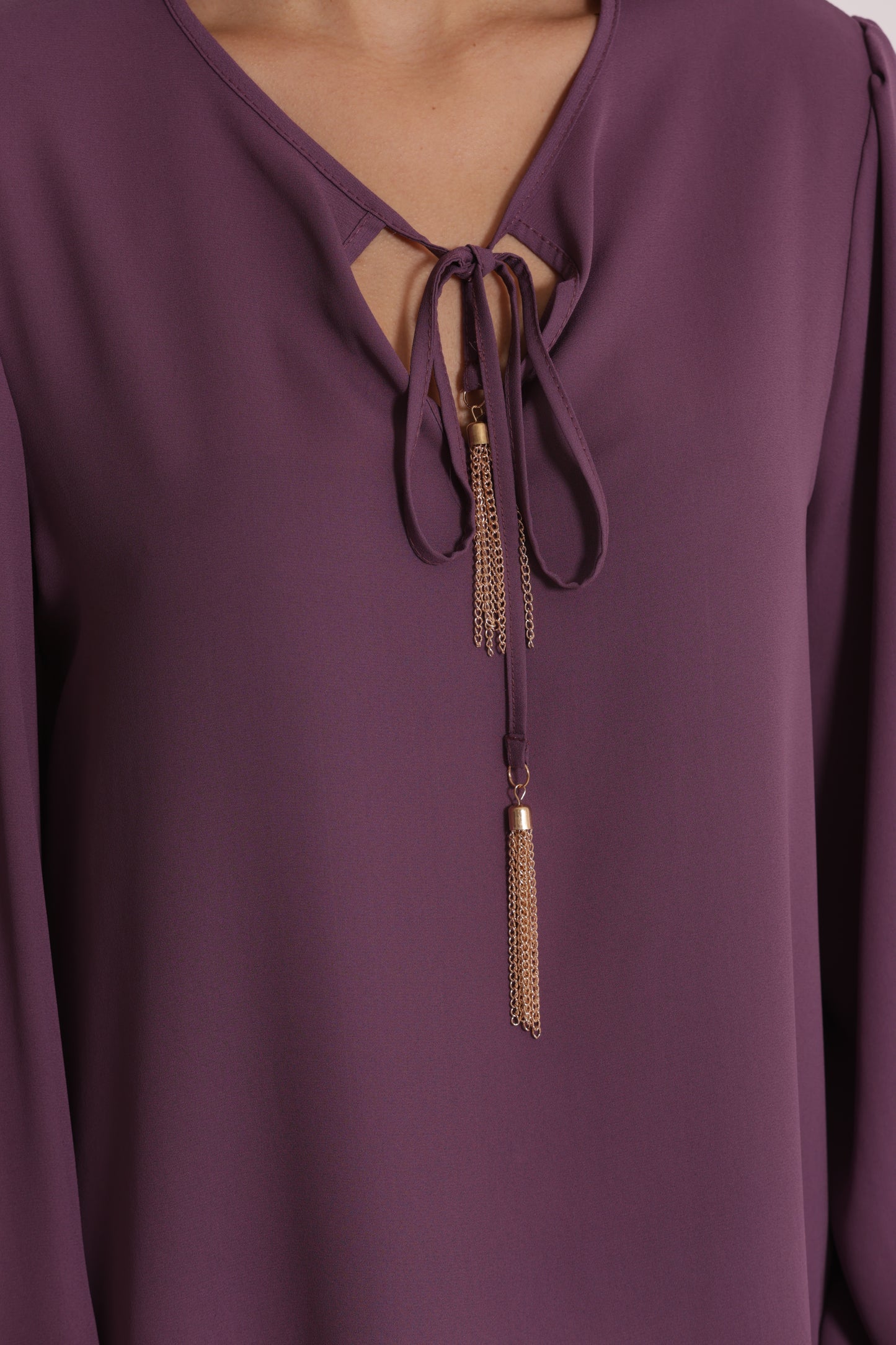 BLUSA CON FIOCCO