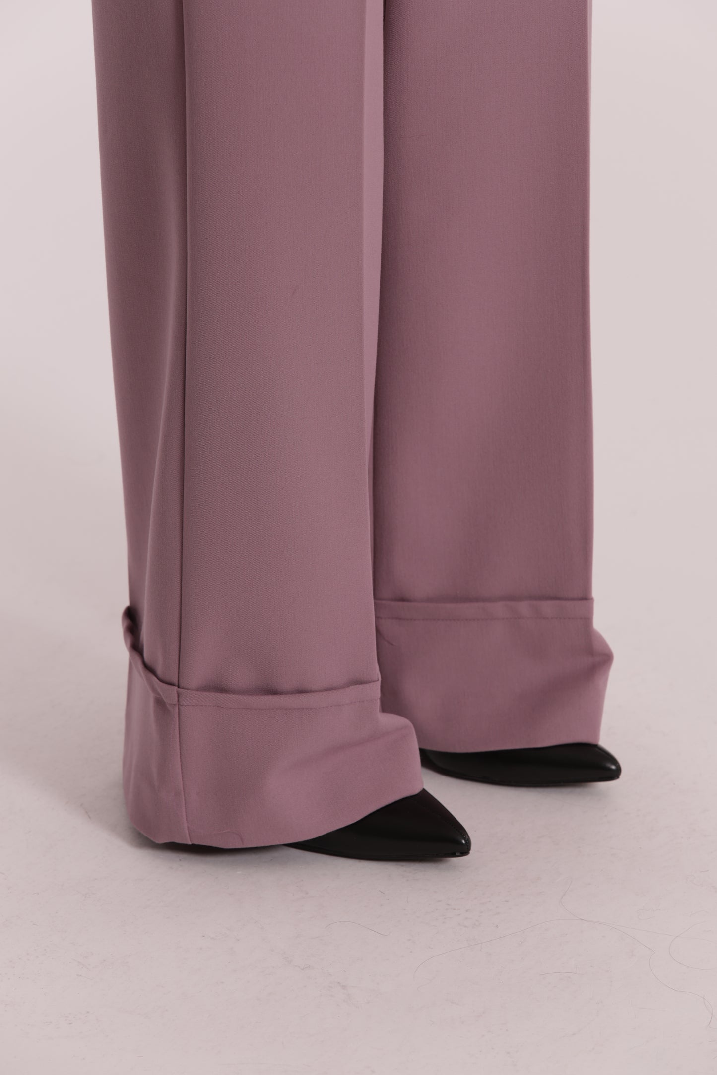PANTALONE CROPPED CON CINTURA IN POLYVISCOSA