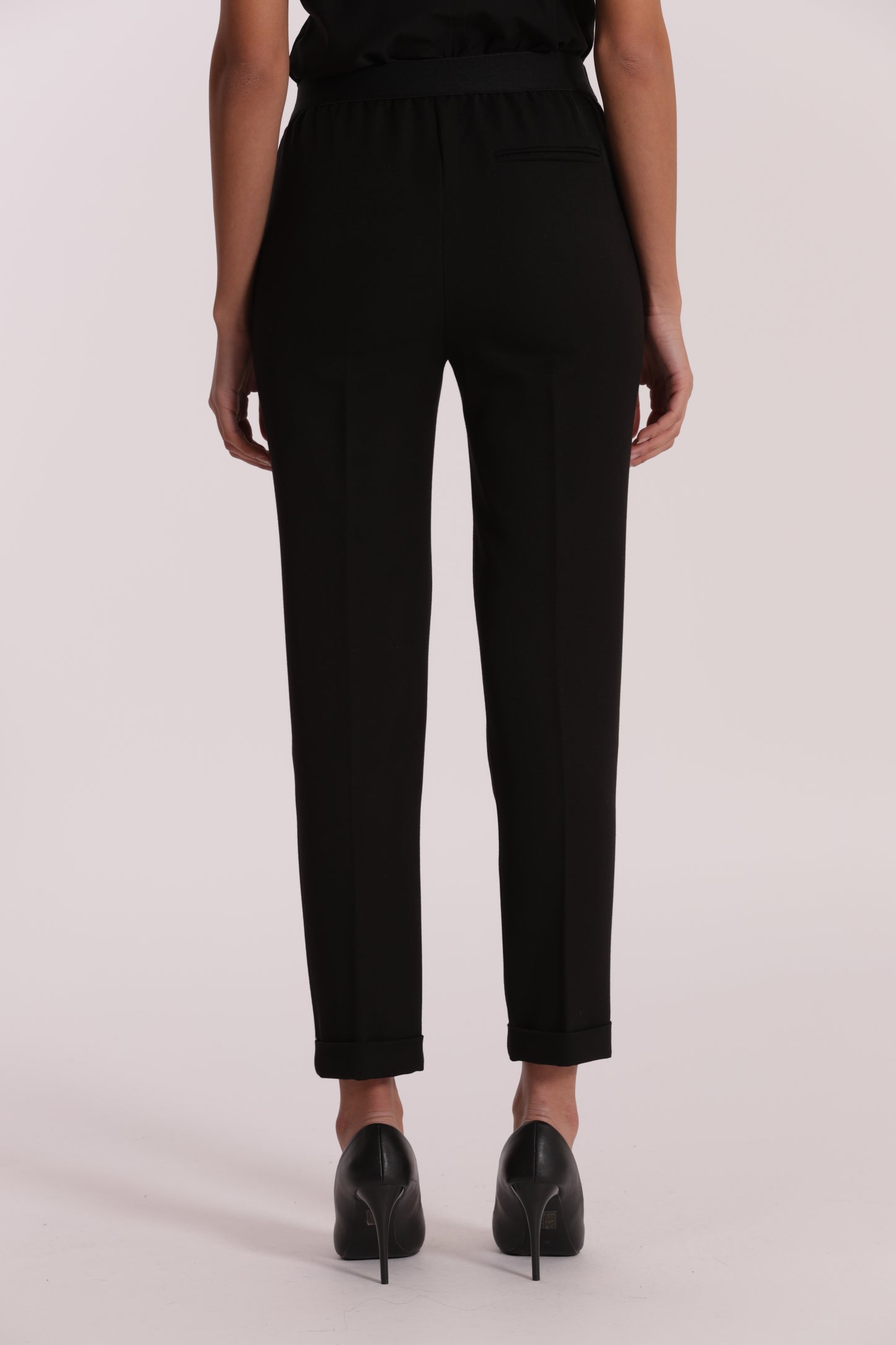 PANTALONE SIGARETTA IN POLYVISCOSA