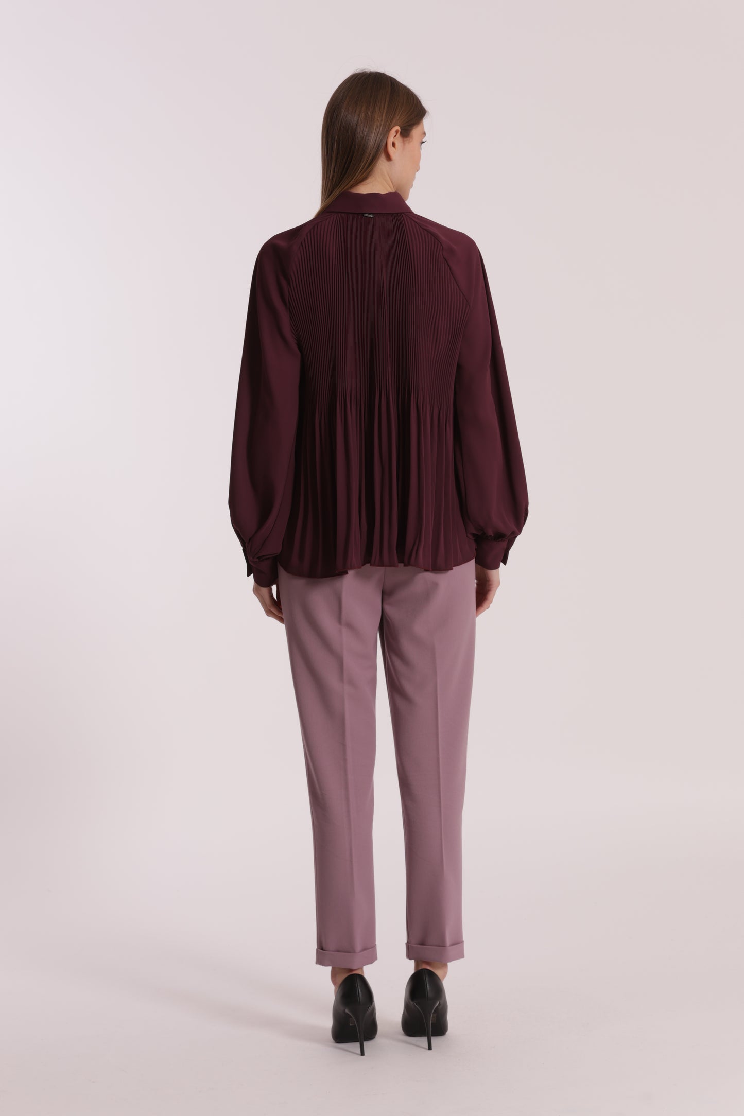 PANTALONE SIGARETTA IN POLYVISCOSA