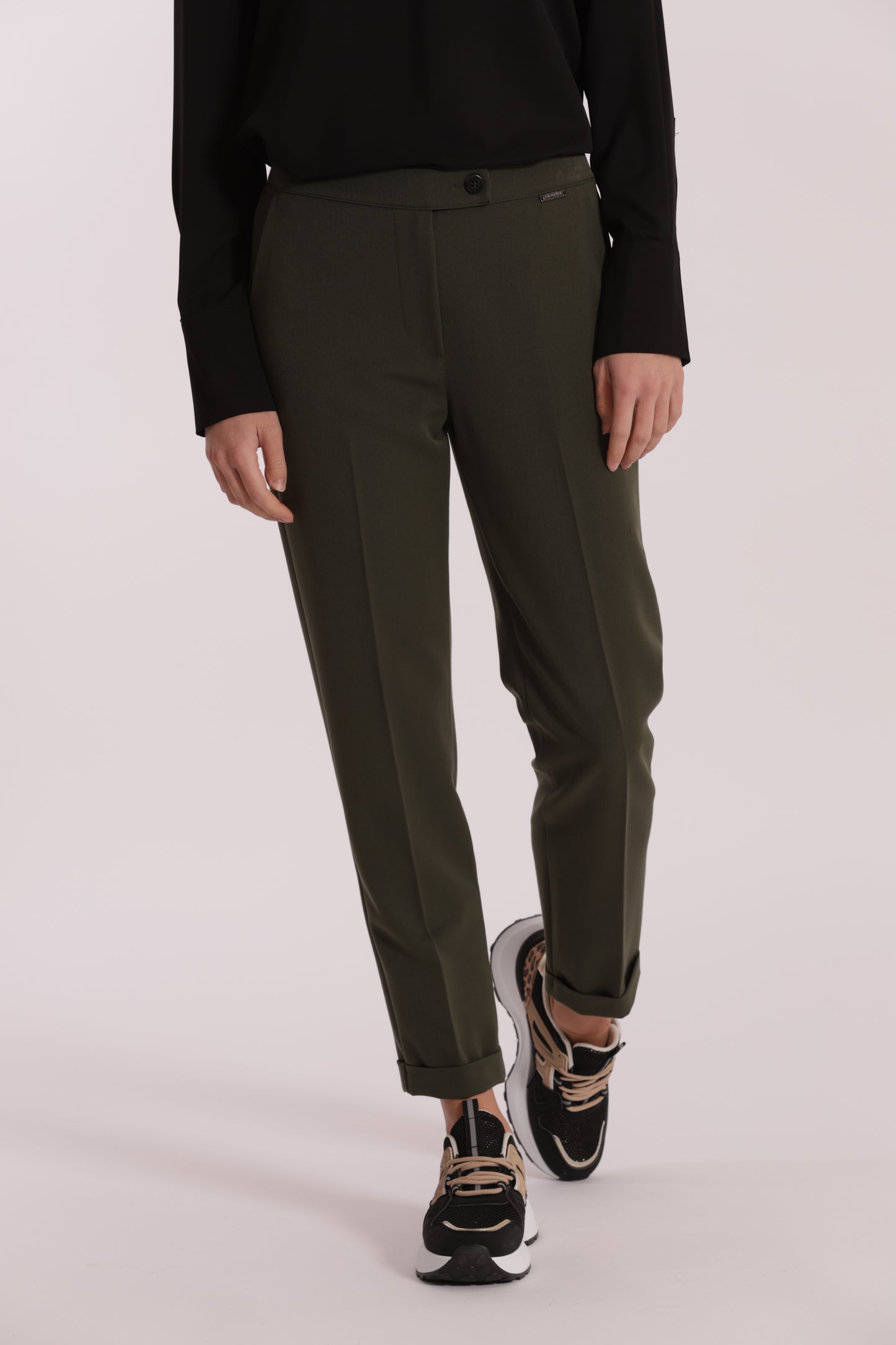 PANTALONE SIGARETTA IN POLYVISCOSA