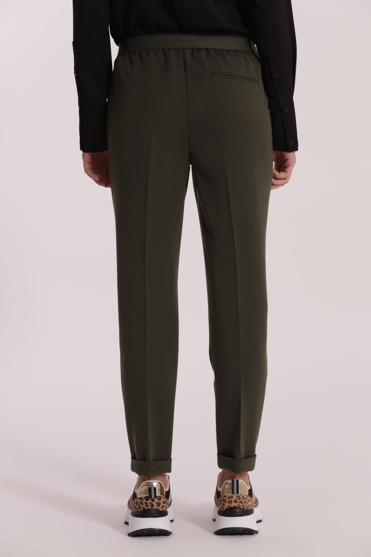 PANTALONE SIGARETTA IN POLYVISCOSA