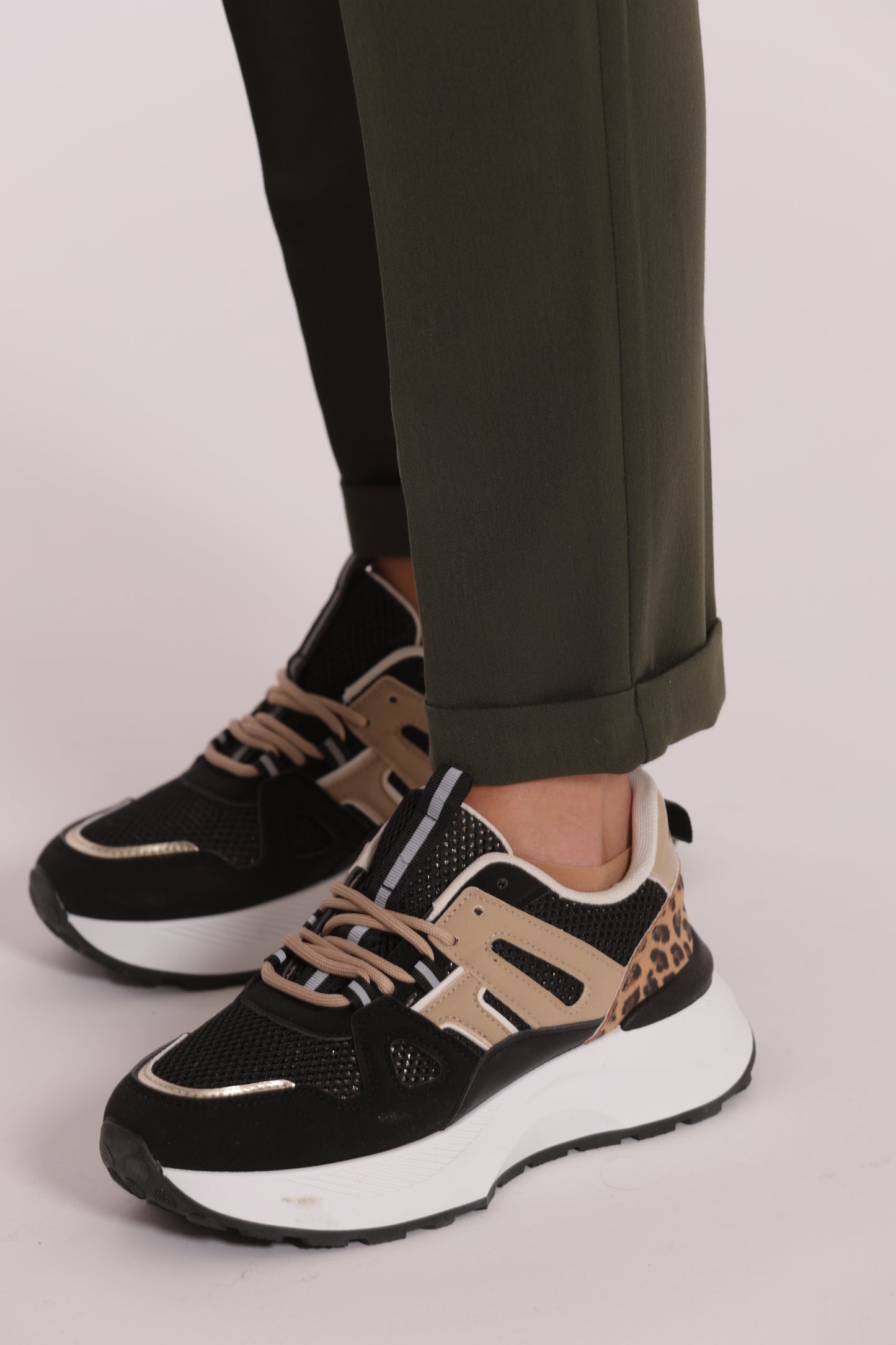 PANTALONE SIGARETTA IN POLYVISCOSA