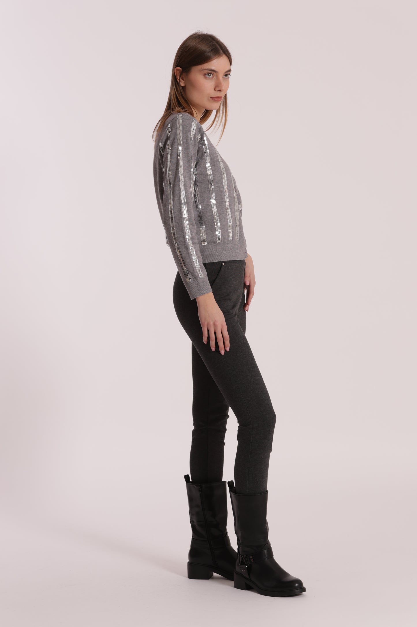 PANTALONE PUSH UP IN PUNTO MILANO