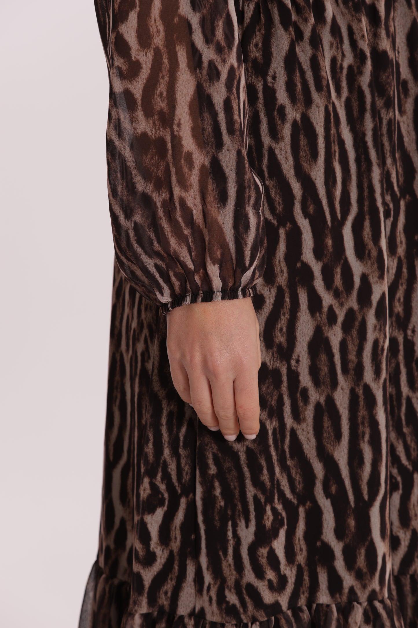 ABITO LUNGO FANTASIA ANIMALIER