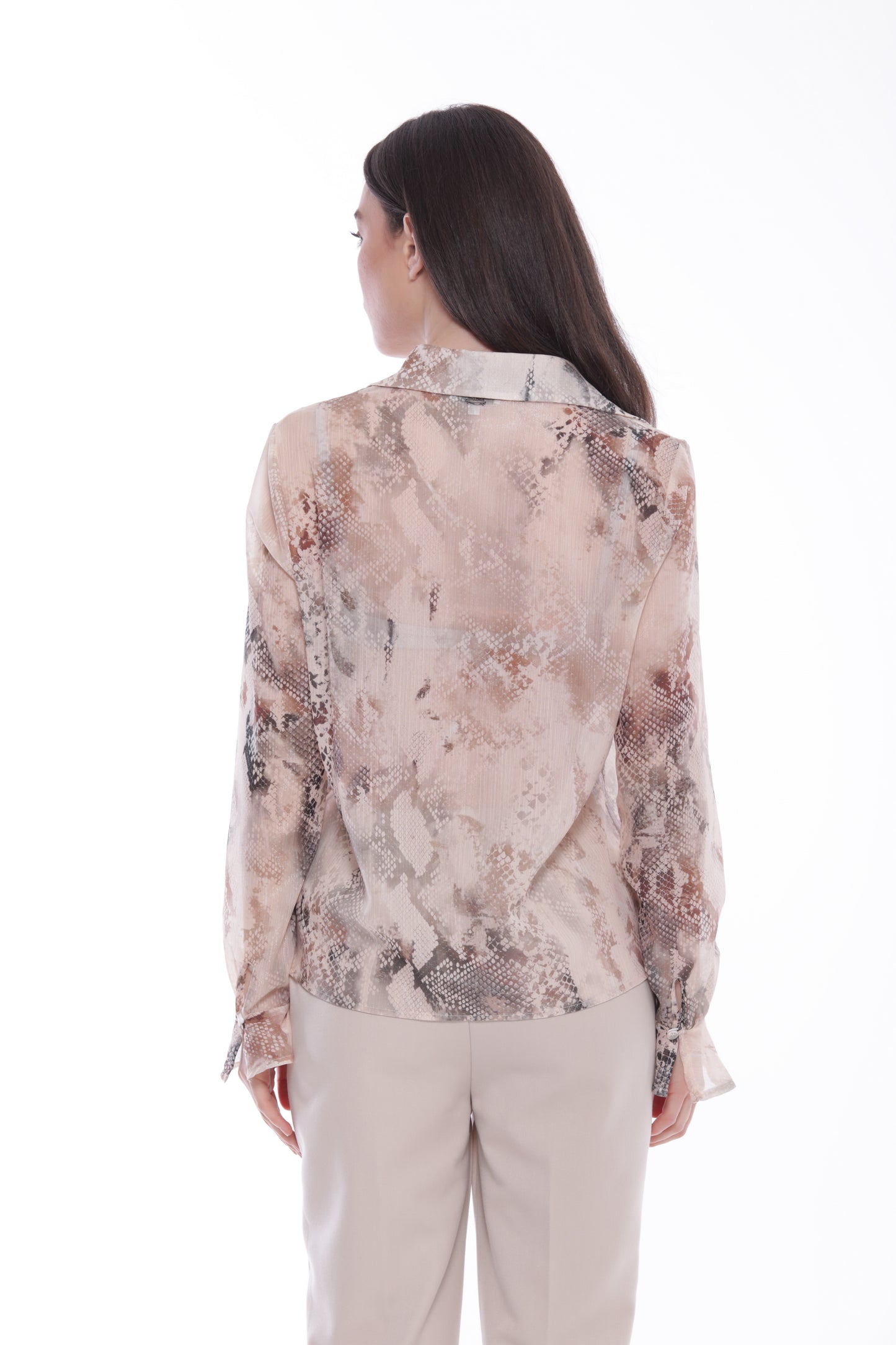 CAMICIA FANTASIA PITONE LUREX