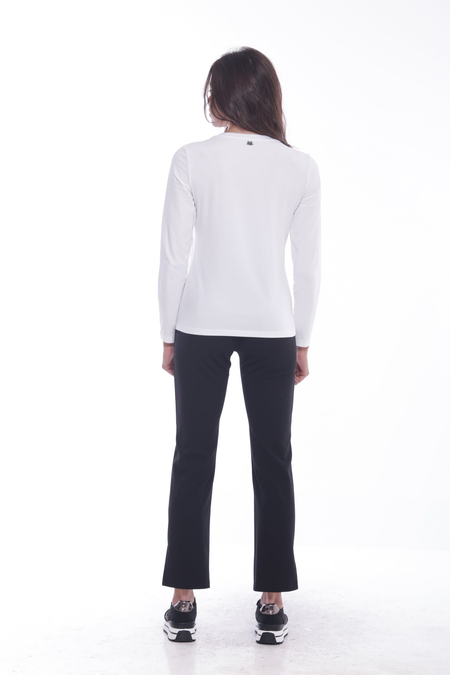 PANTALONE SIGARETTA IN CREPE