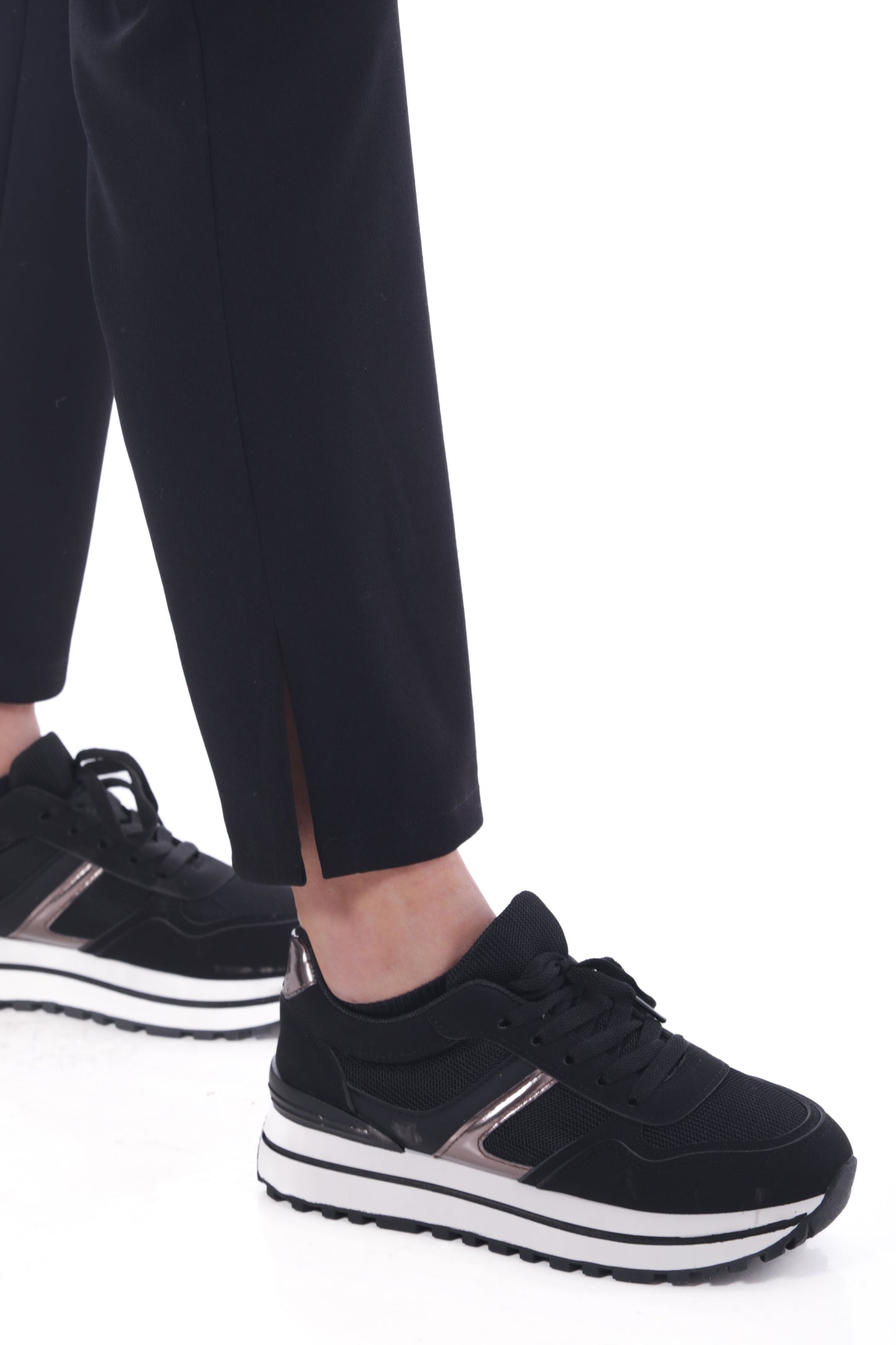 PANTALONE SIGARETTA IN CREPE