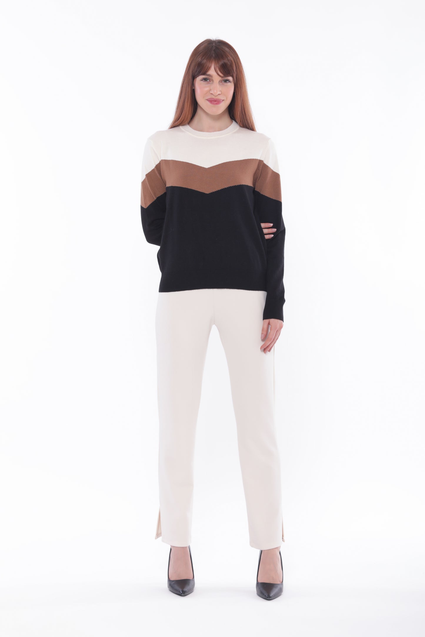 PANTALONE SIGARETTA IN CREPE