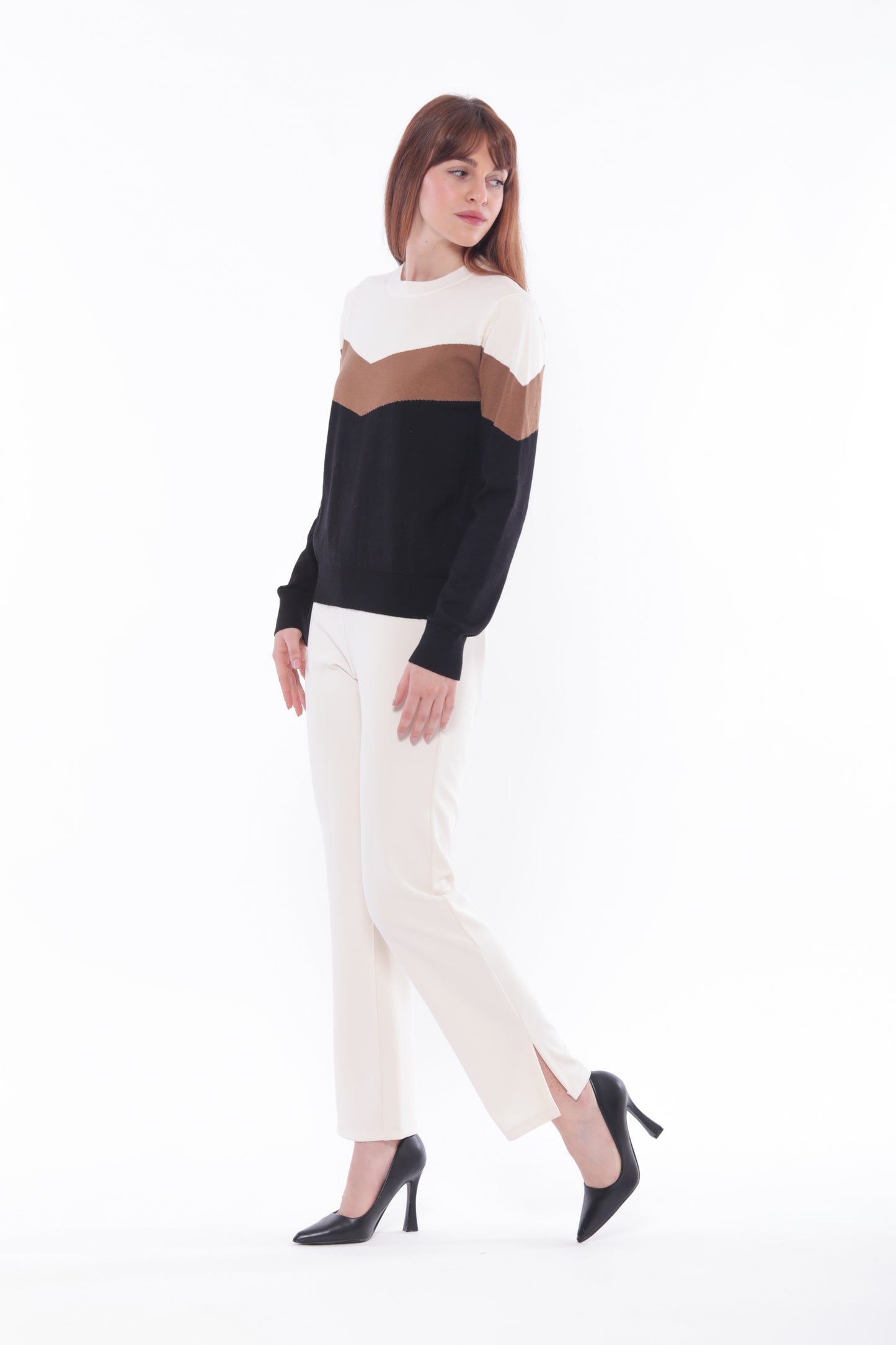 PANTALONE SIGARETTA IN CREPE
