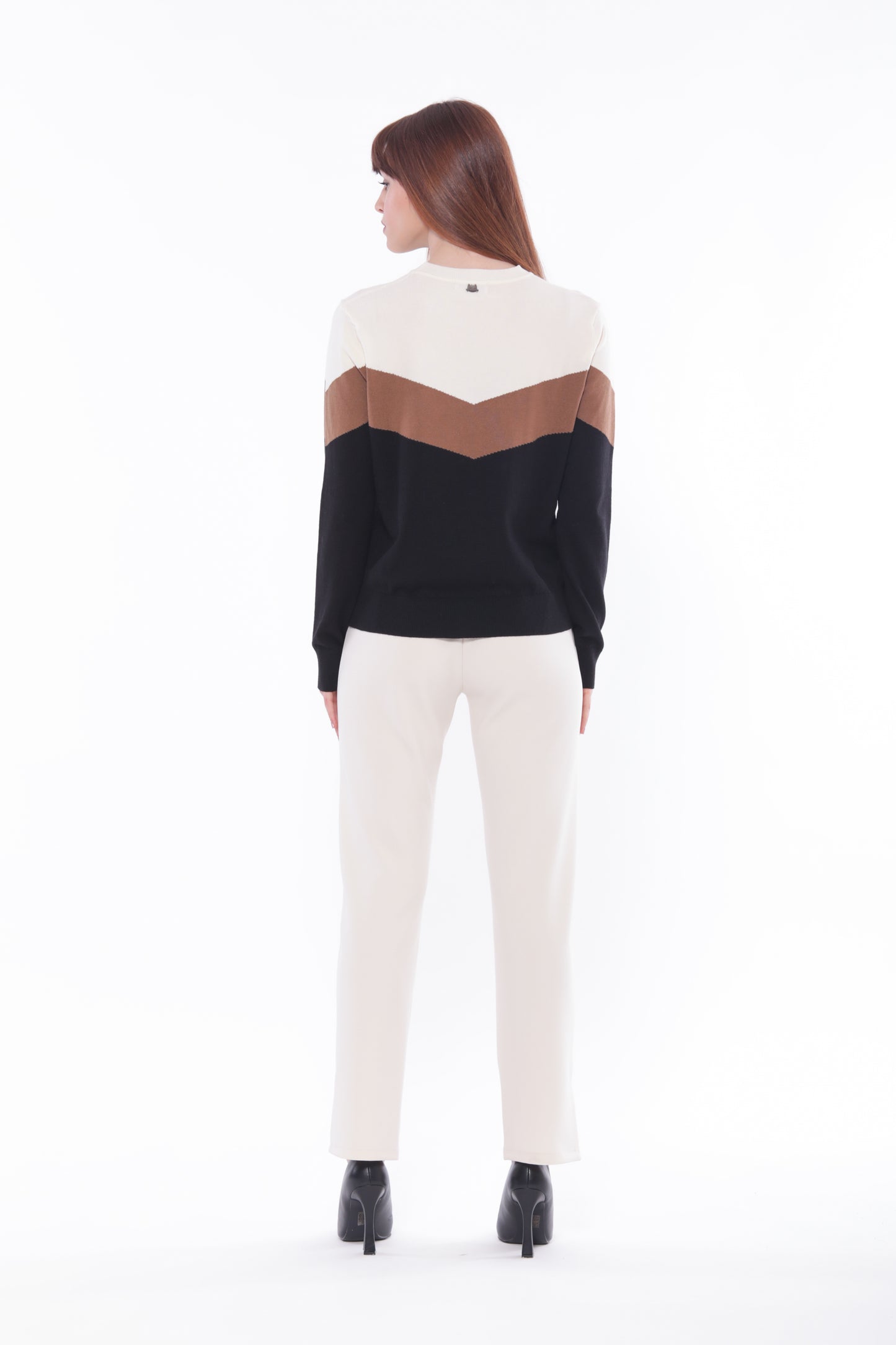PANTALONE SIGARETTA IN CREPE